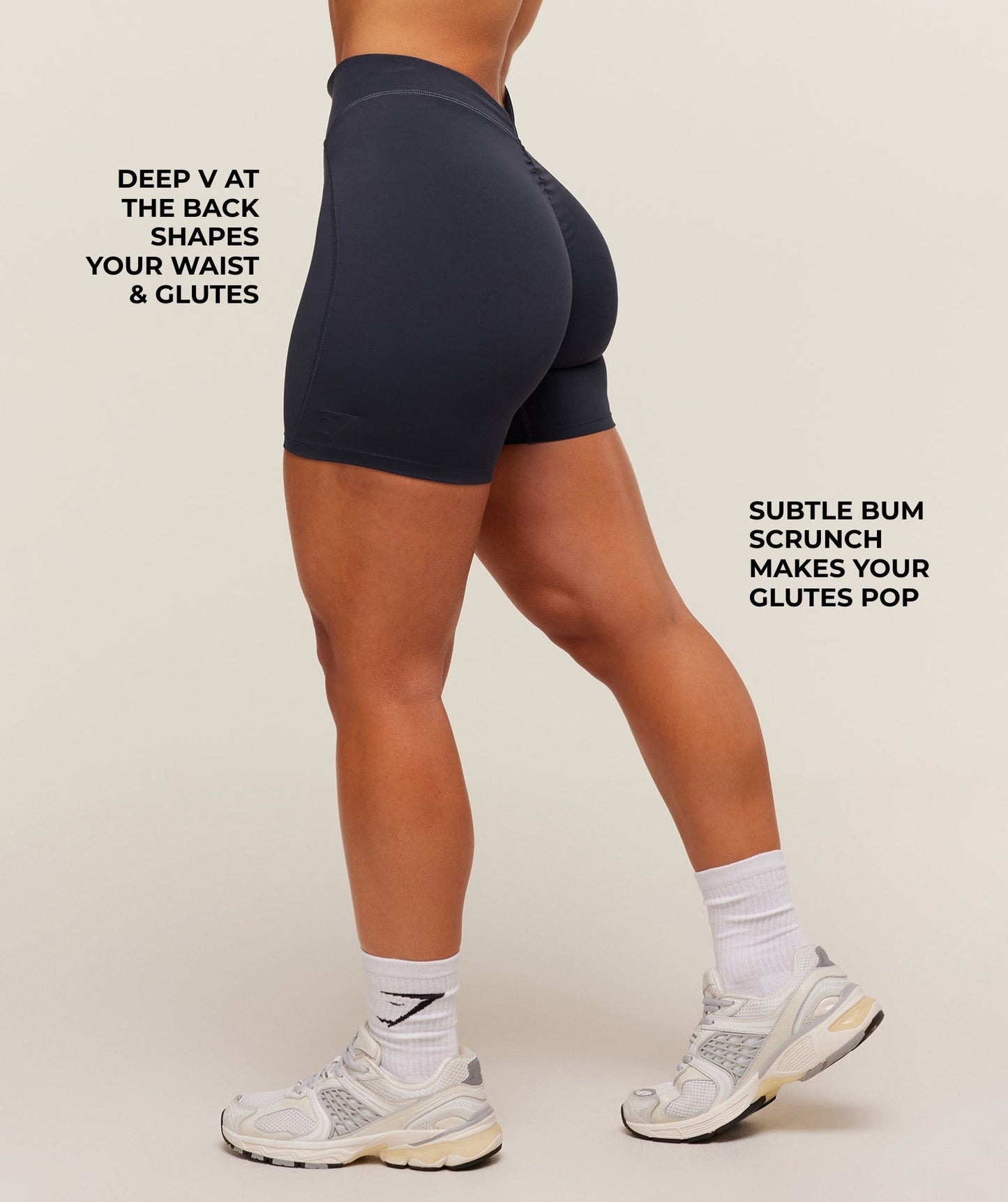 Gymshark Lifting Dipped Waistband Shorts - Heavy Blue