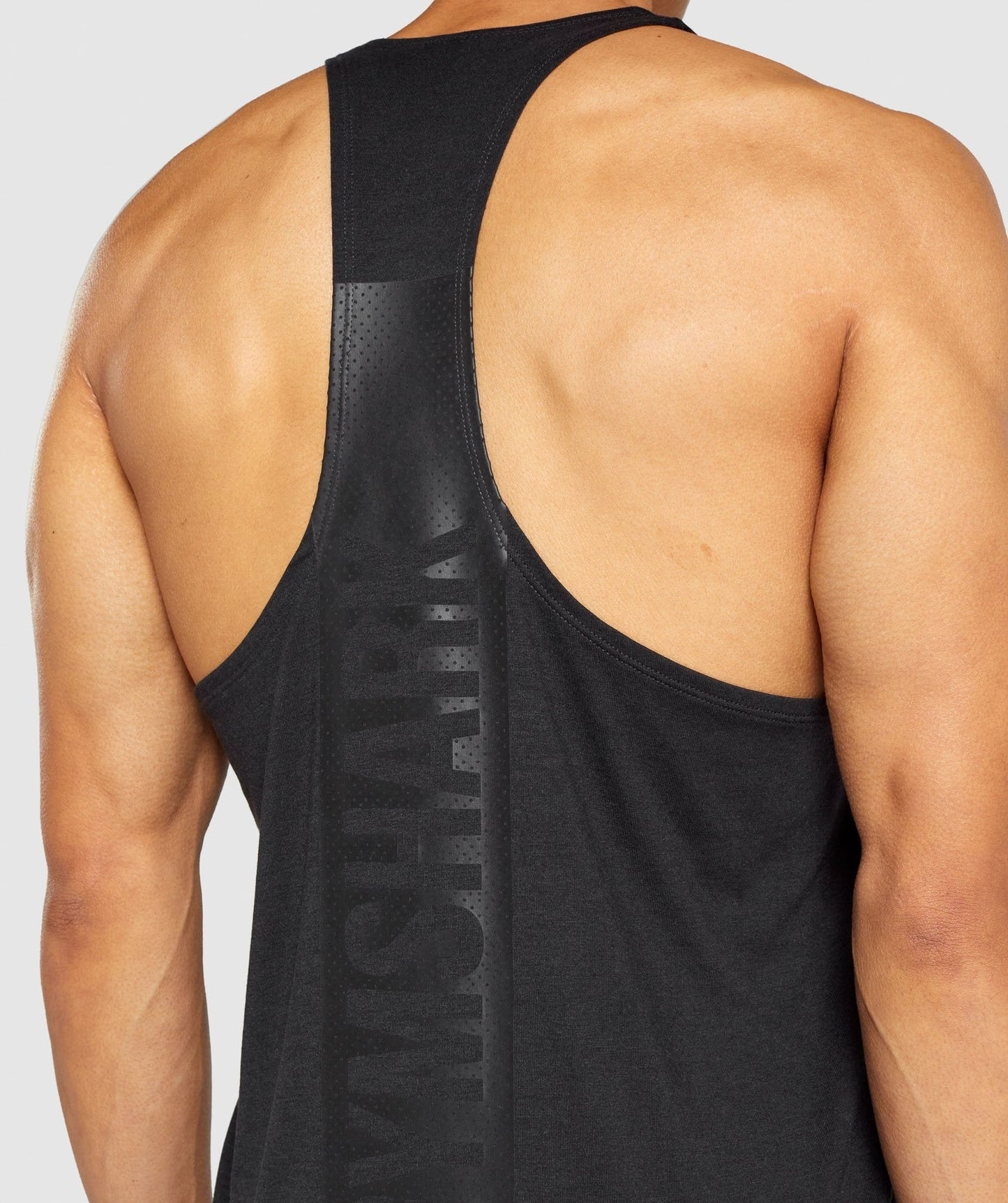 Gymshark Bold Stringer - Black