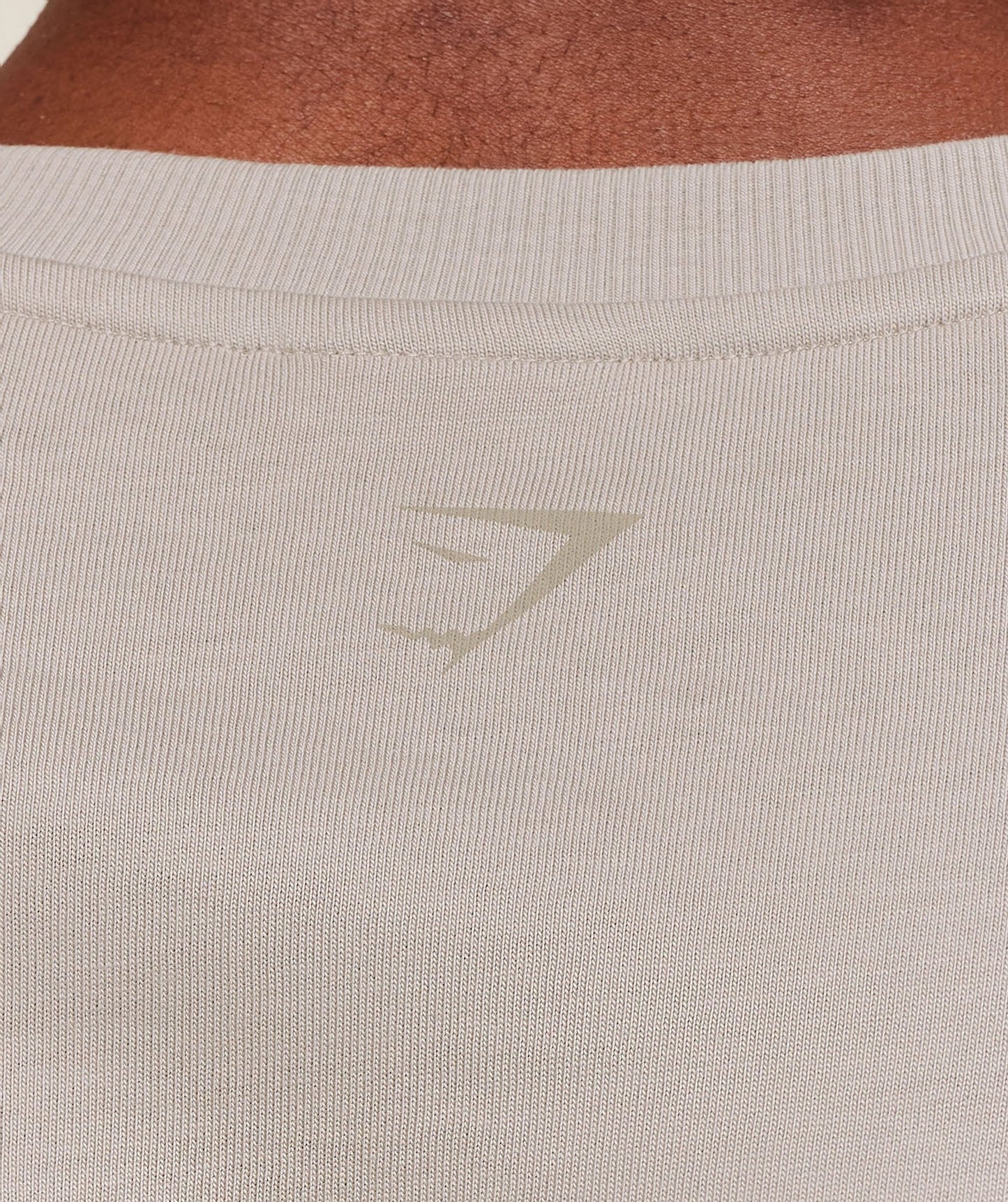 Gymshark Olde English T-Shirt - Mushroom Grey