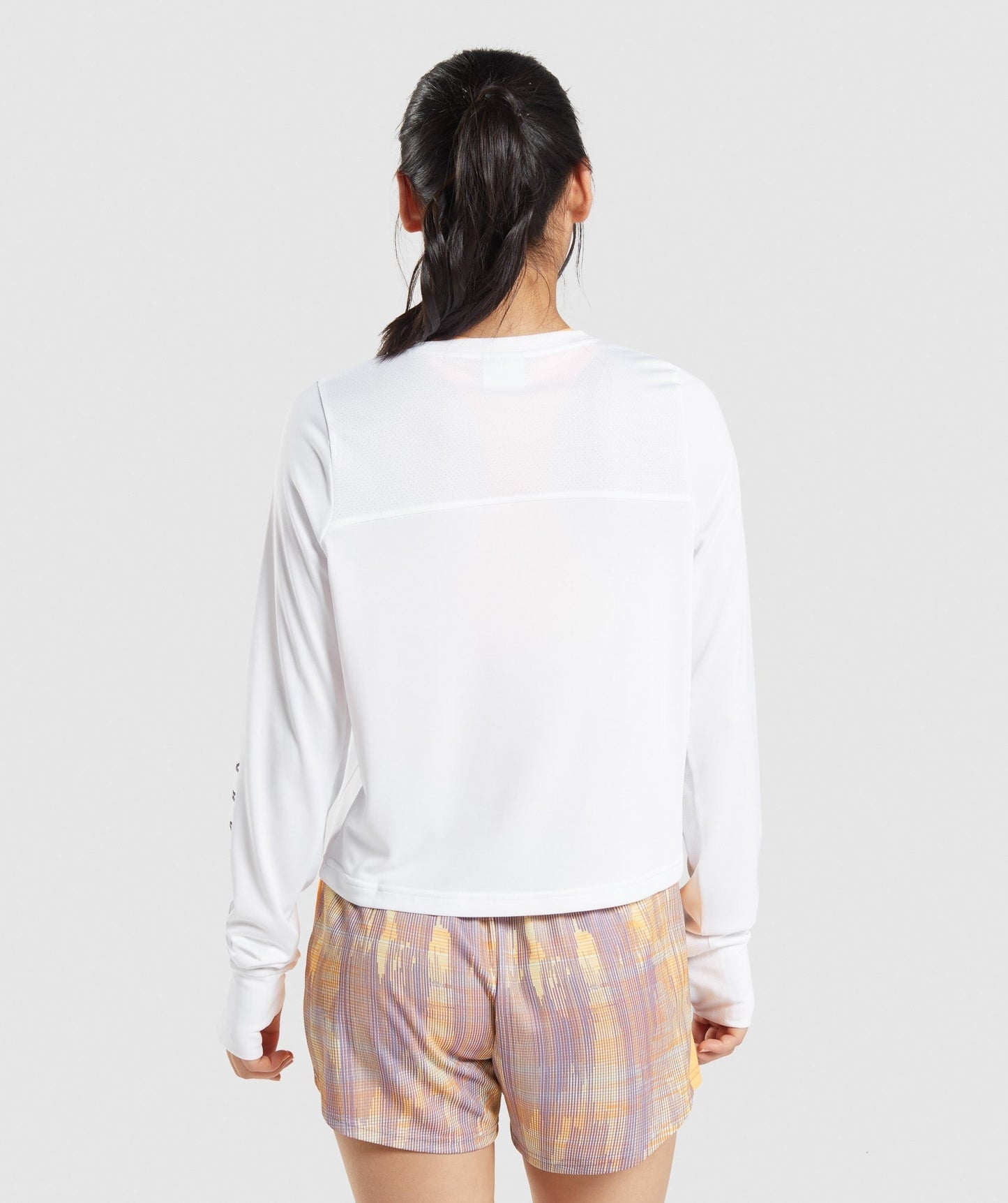 Gymshark Sport Loose Long Sleeve T-Shirt - White