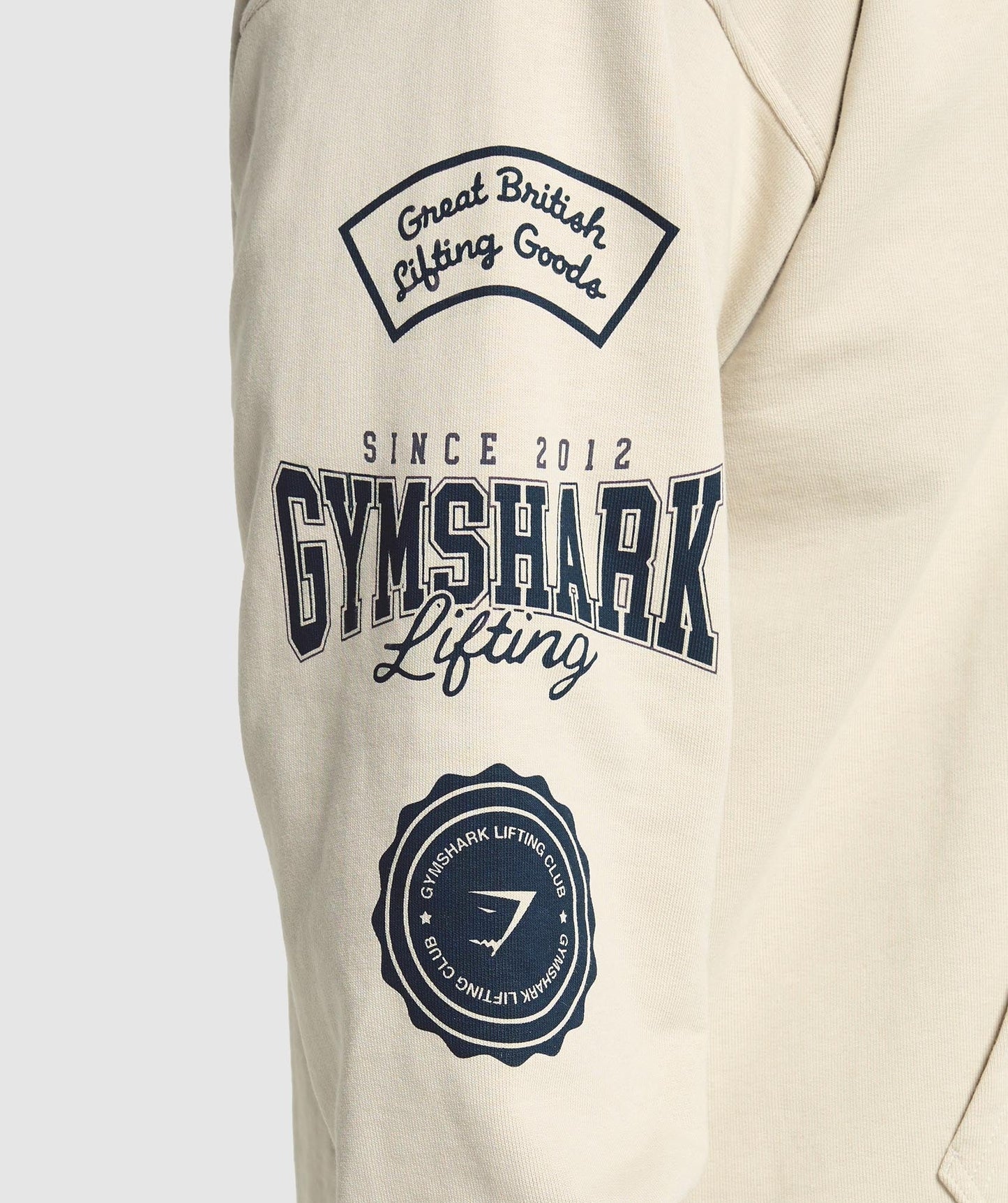 Gymshark Lifting Essentials Hoodie - Pebble Grey