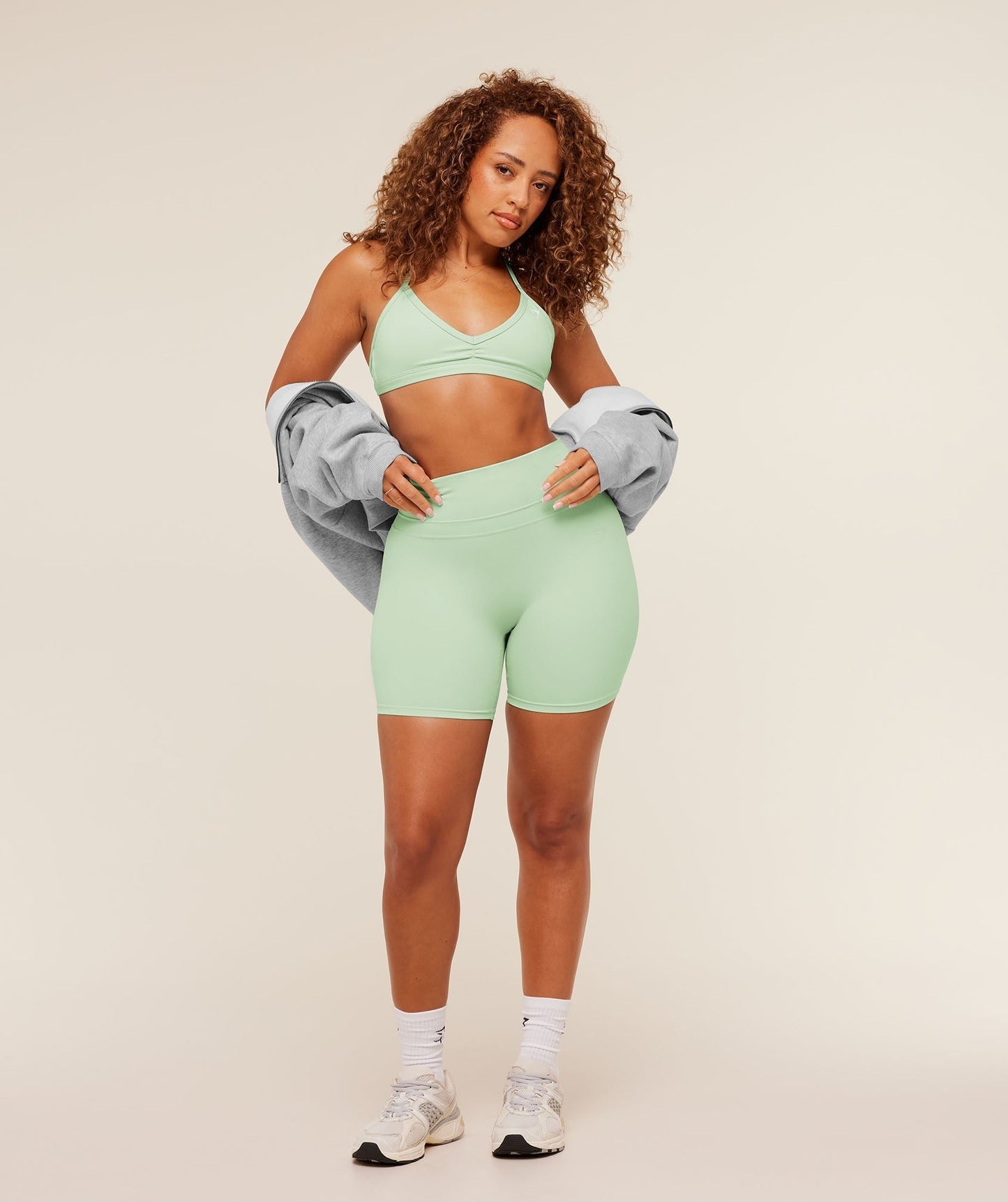 Gymshark Whitney Shorts - Clay Green