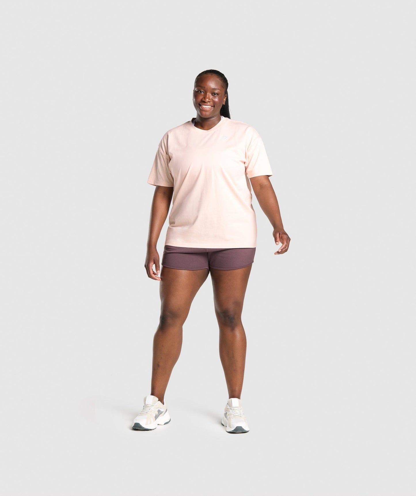Gymshark Training Oversized T-shirt - Light Brown
