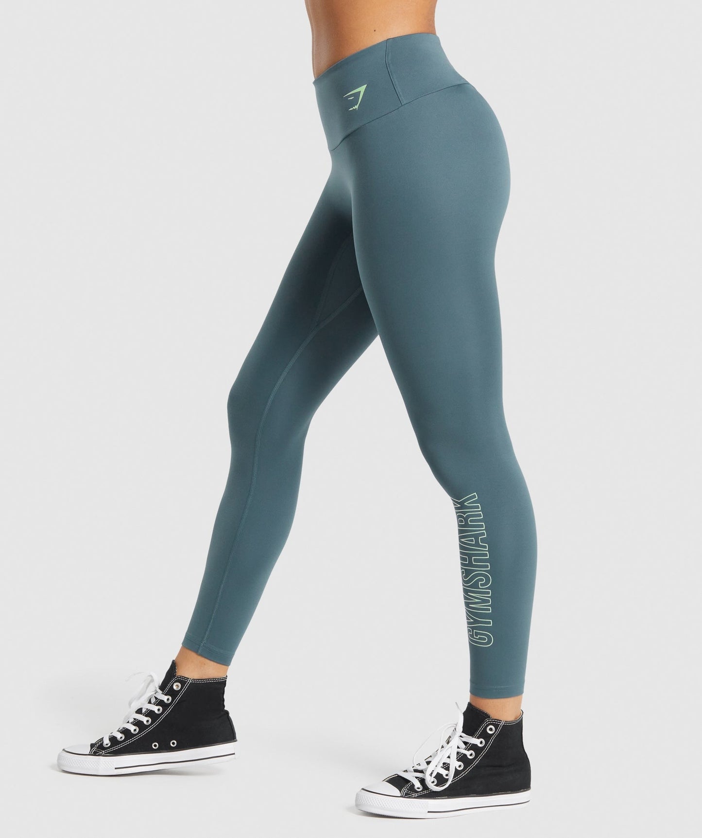 Gymshark Training Graphic Leggings - Teal