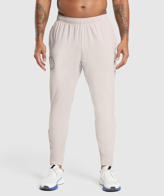 Gymshark Keep Showing Up Joggers - Pebble Grey