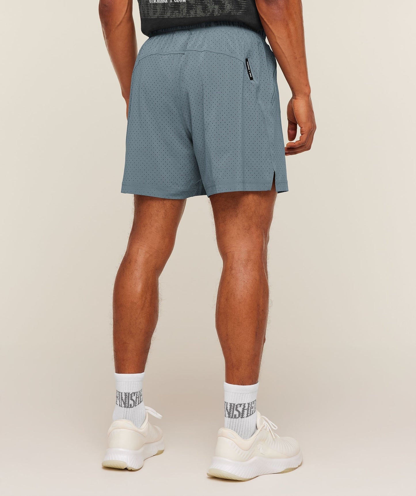 Gymshark x CBUM Short - Concrete Blue