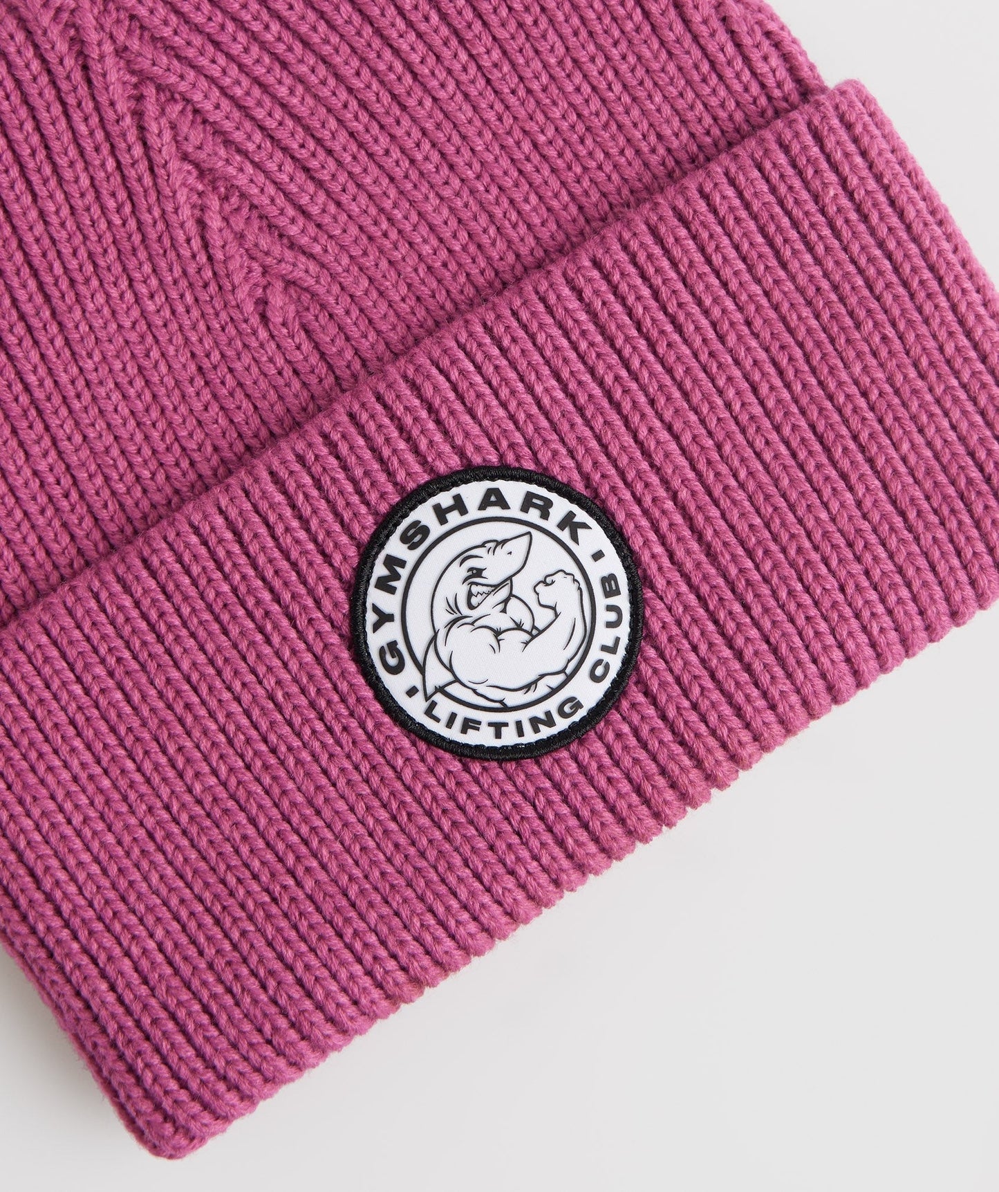 Gymshark Legacy Deep Cuff Beanie - Deep Pink