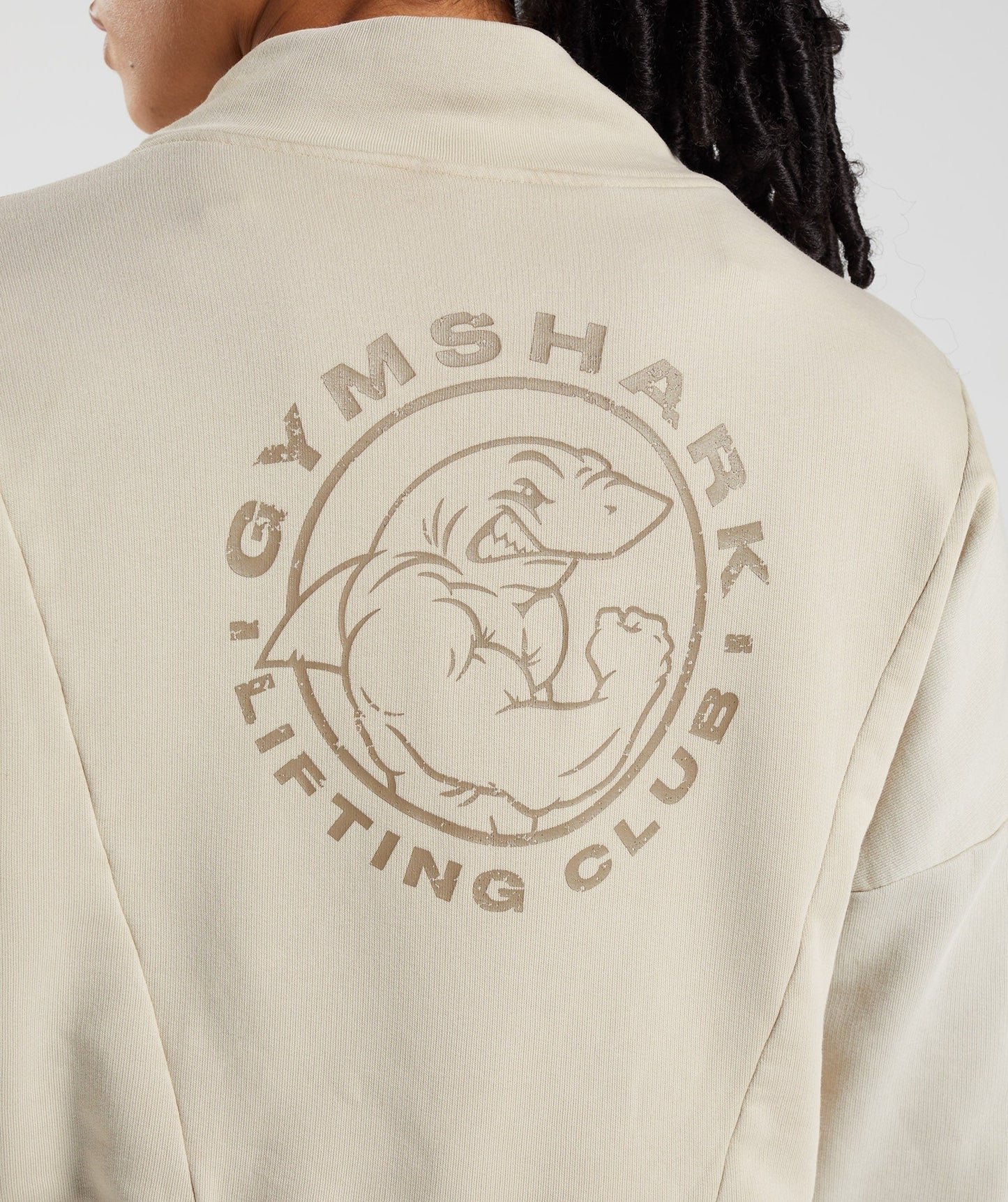 Gymshark Legacy Washed Sweatshirt - Pebble Grey
