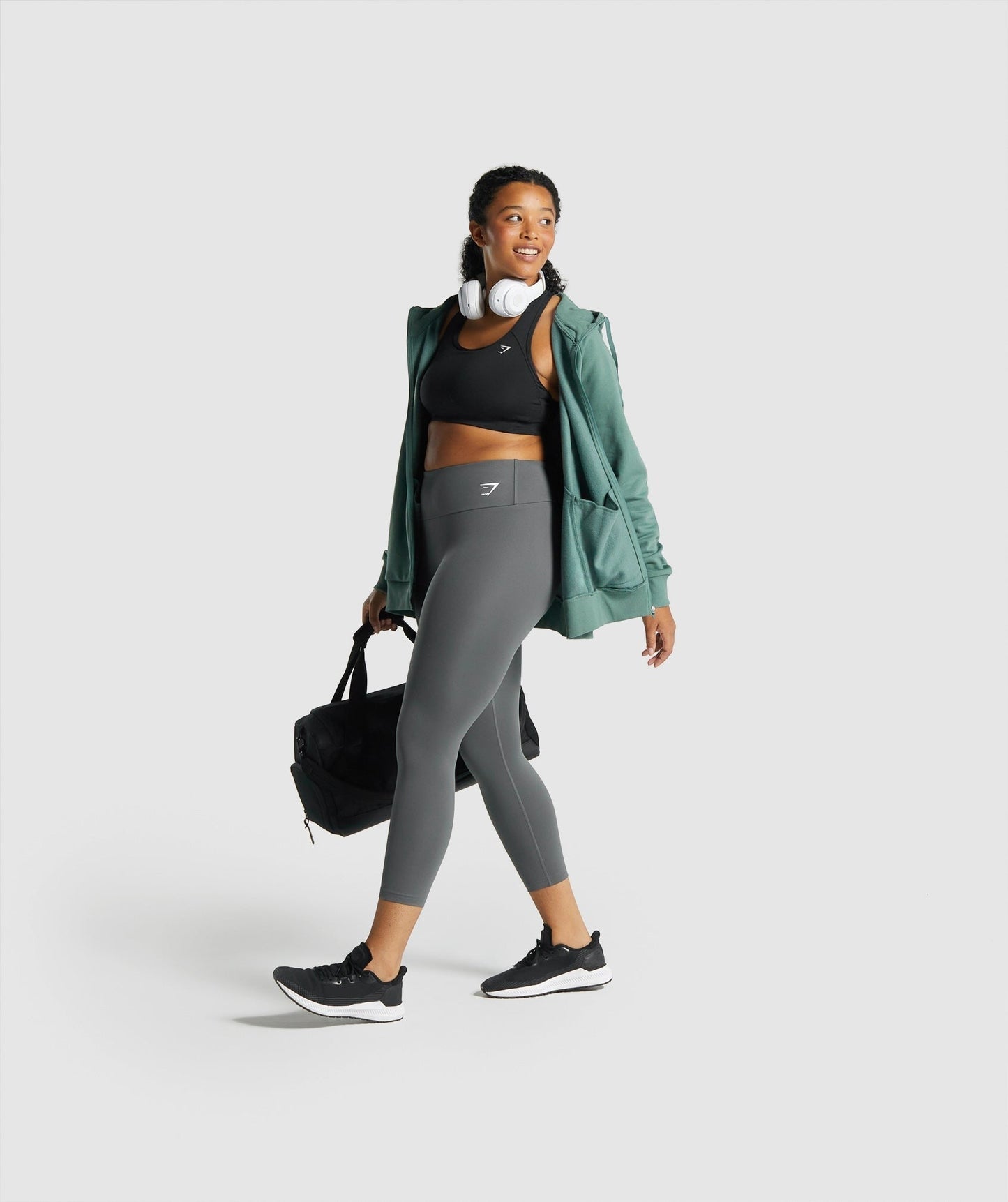 Gymshark Training 7/8 Leggings - Charcoal Grey