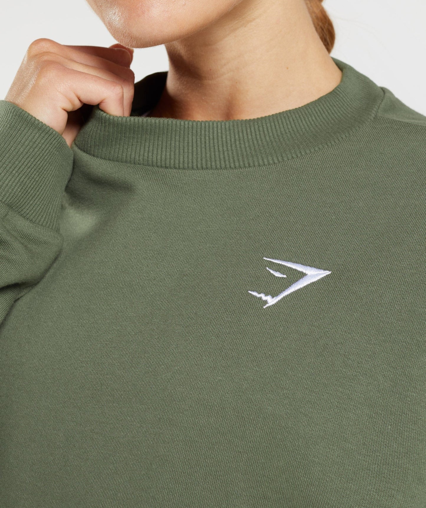 Gymshark Training Oversized Sweatshirt - Core Olive