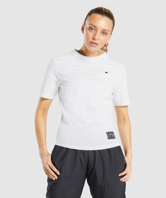 Gymshark CTY T-Shirt - White
