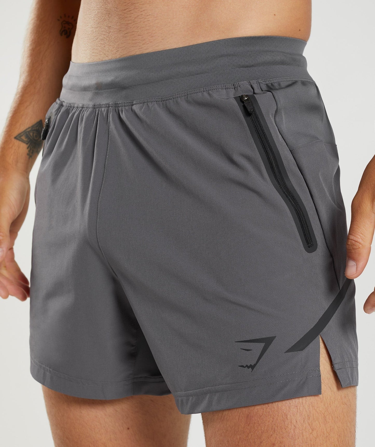 Gymshark Apex 5" Perform Shorts - Silhouette Grey