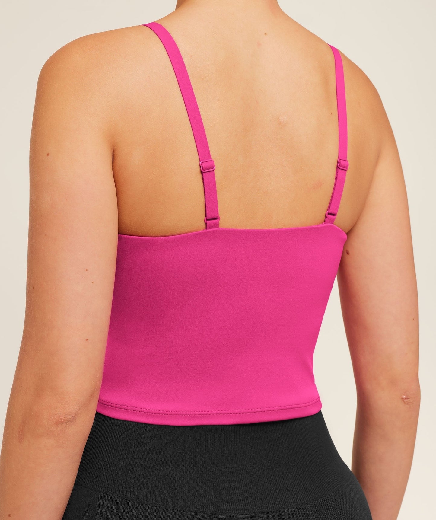 Gymshark Training Cami Tank With Shelf - Super-Set Pink