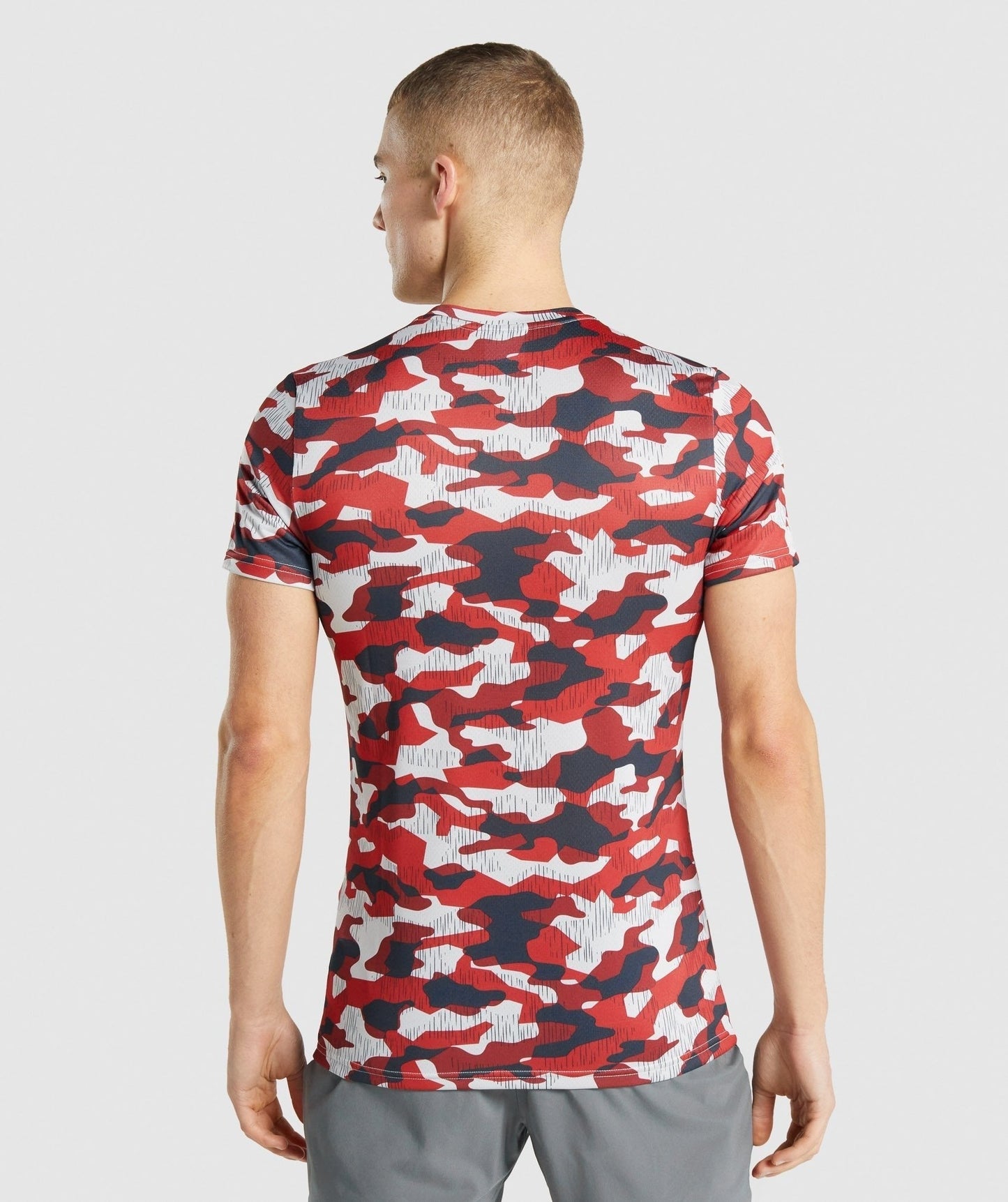 Gymshark Arrival T-Shirt - Red Print