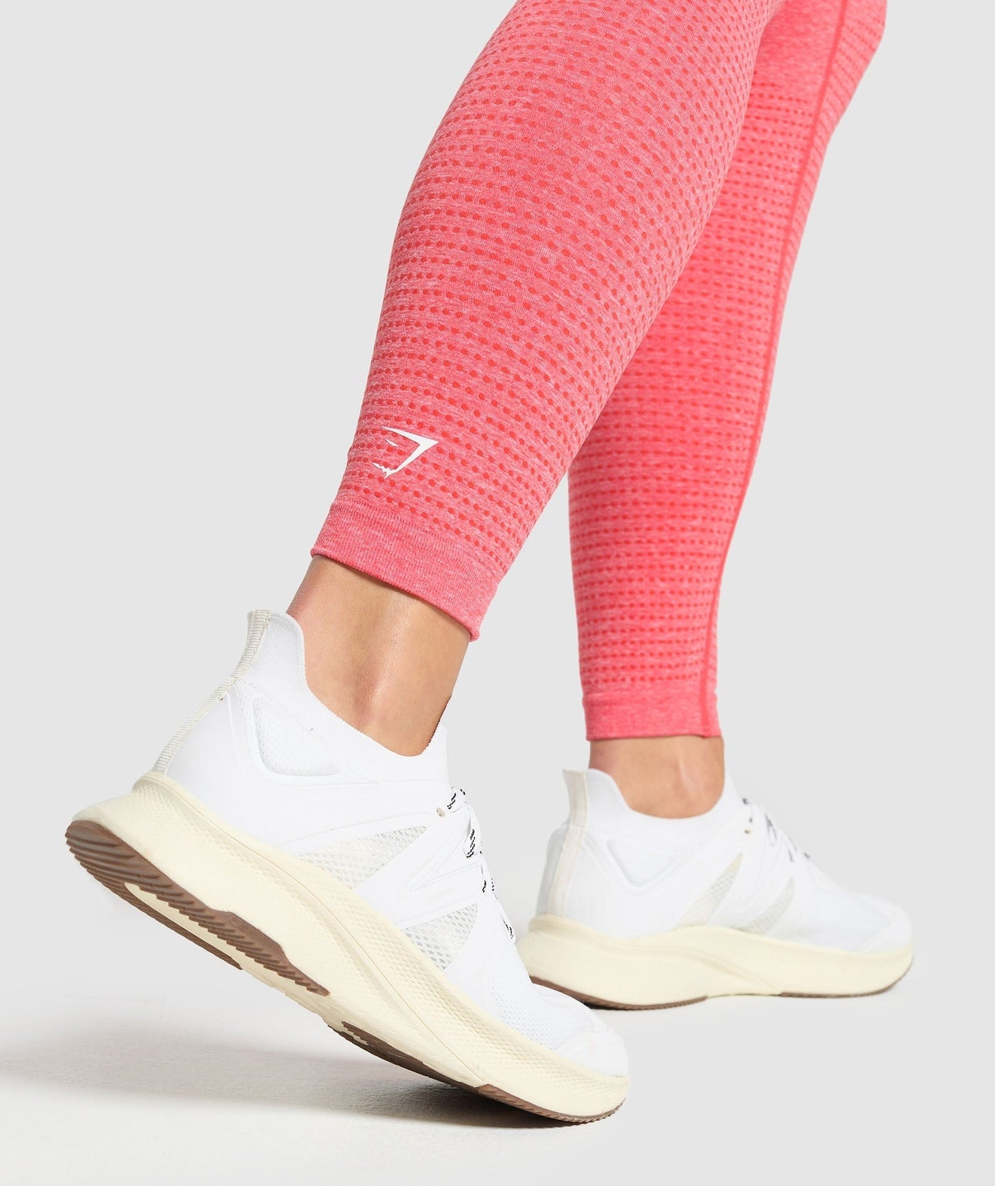 Gymshark Vital Tall Leggings - Coral Red Marl