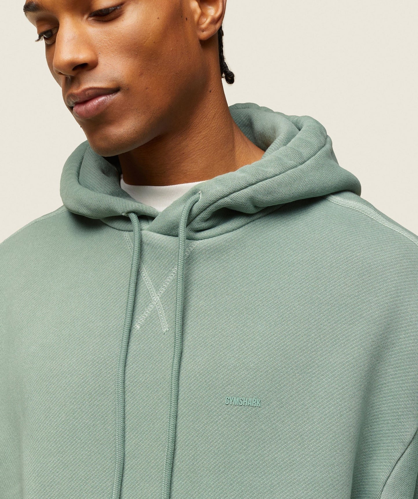 Gymshark everywear Relaxed Hoodie - Dollar Green