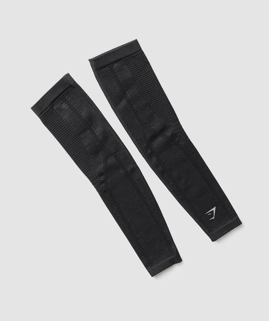 Gymshark Running Arm Sleeves - Black