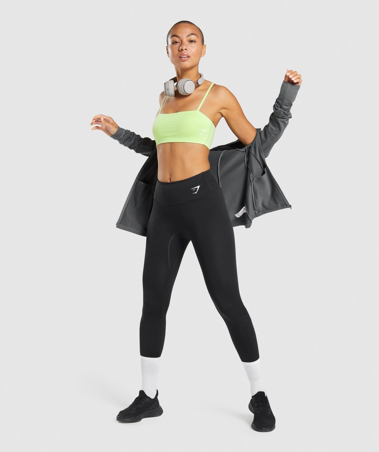 Gymshark Bandeau Sports Bra - Green