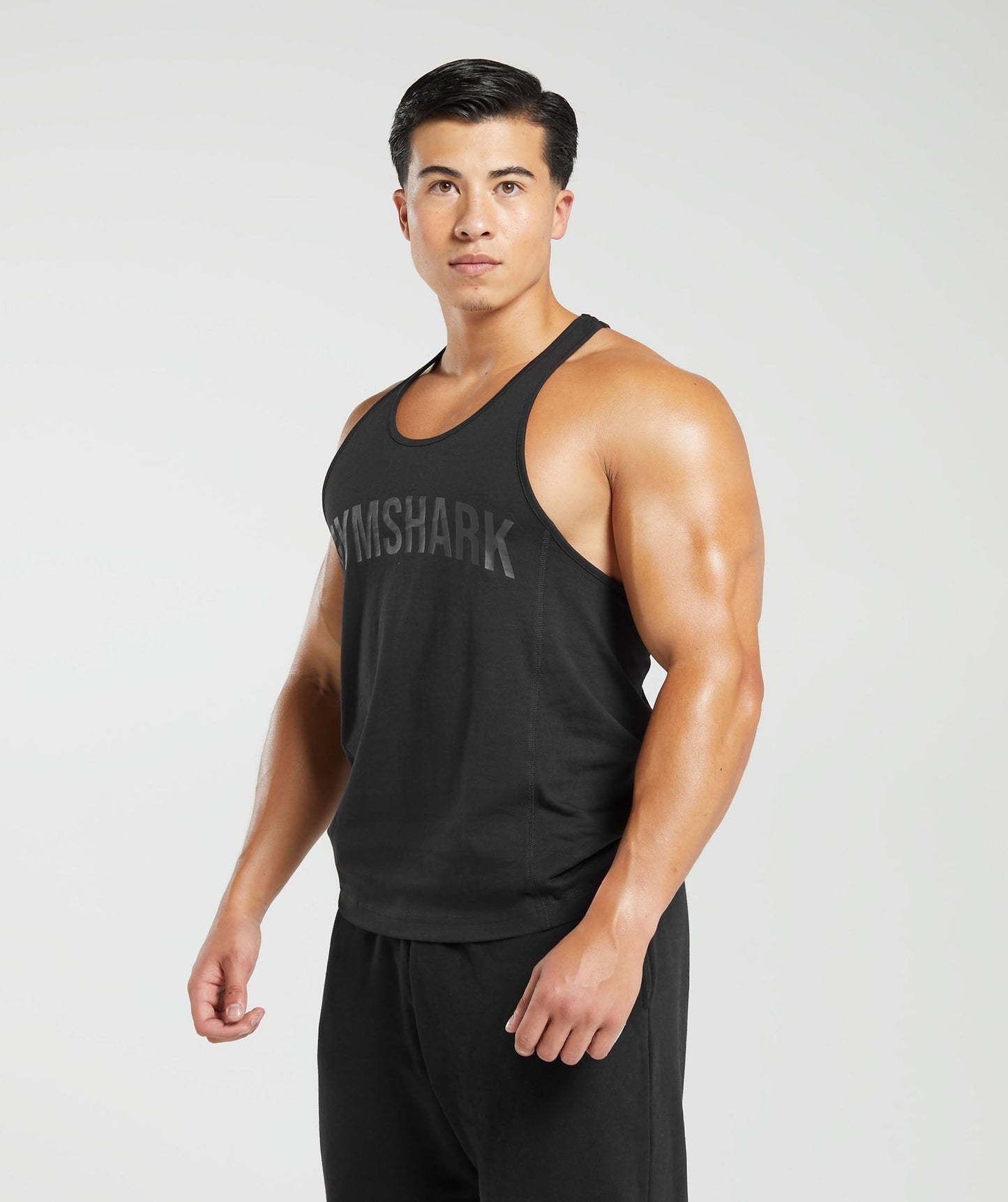 Gymshark Power Stringer - Black