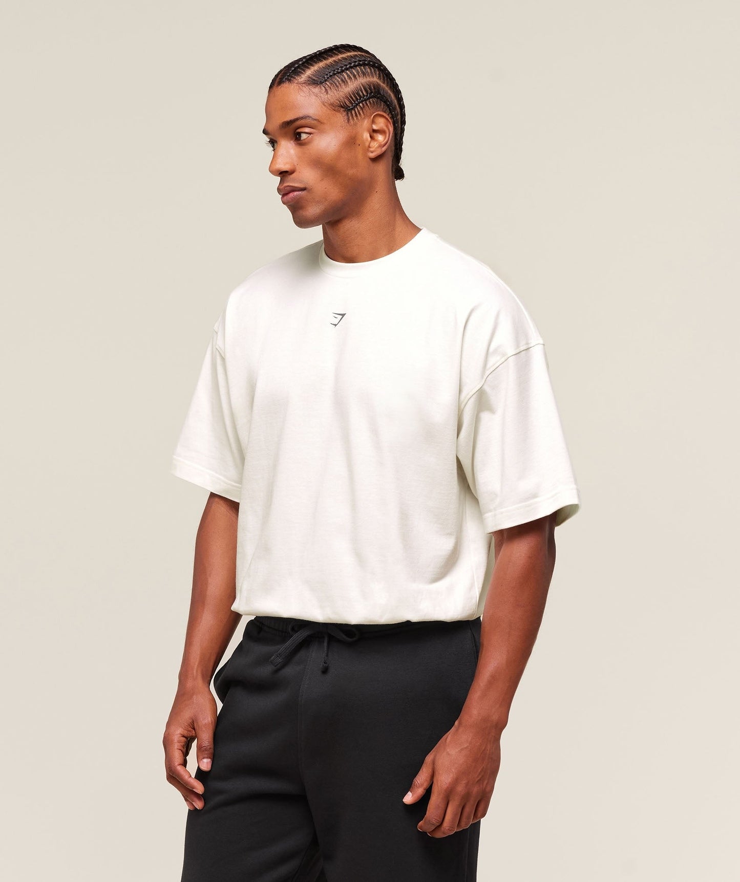 Gymshark Lifting Club Flex T-Shirt - Soft White