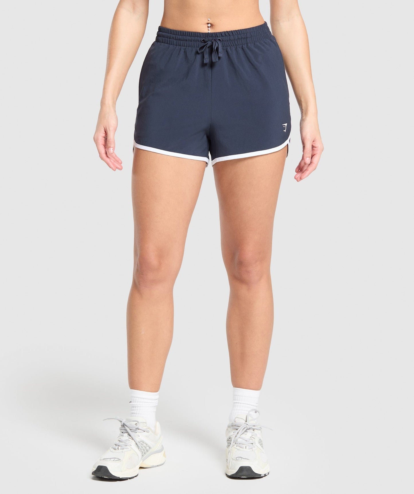 Gymshark Training Contrast Loose Shorts 2.5" - Heavy Blue