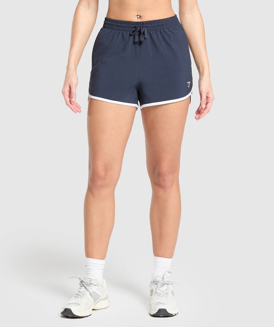 Gymshark Training Contrast Loose Shorts 2.5" - Heavy Blue