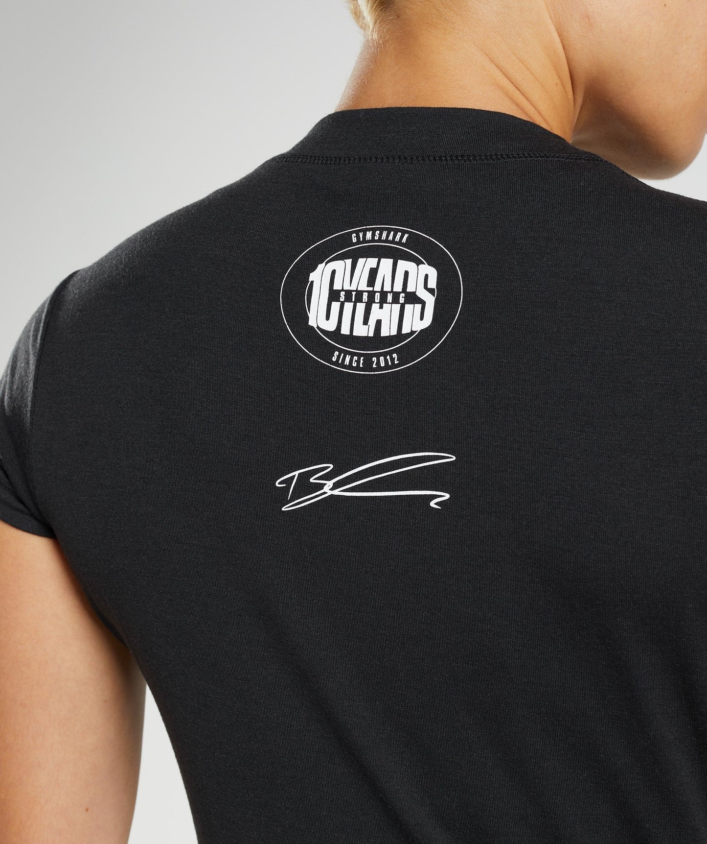 Gymshark GS10 Year Body Fit T-Shirt - Black