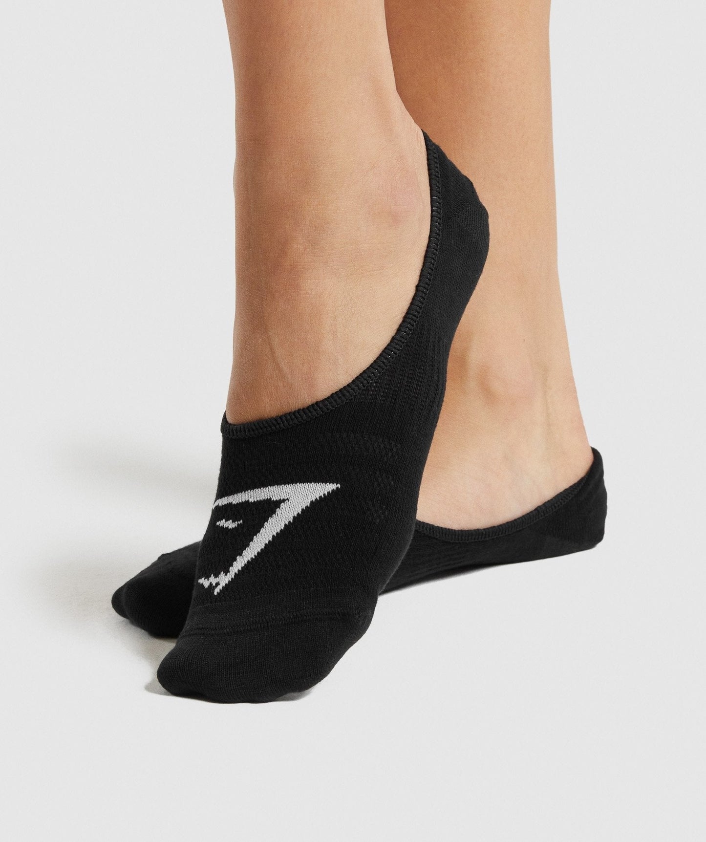 Gymshark No Show Socks 3pk - Black