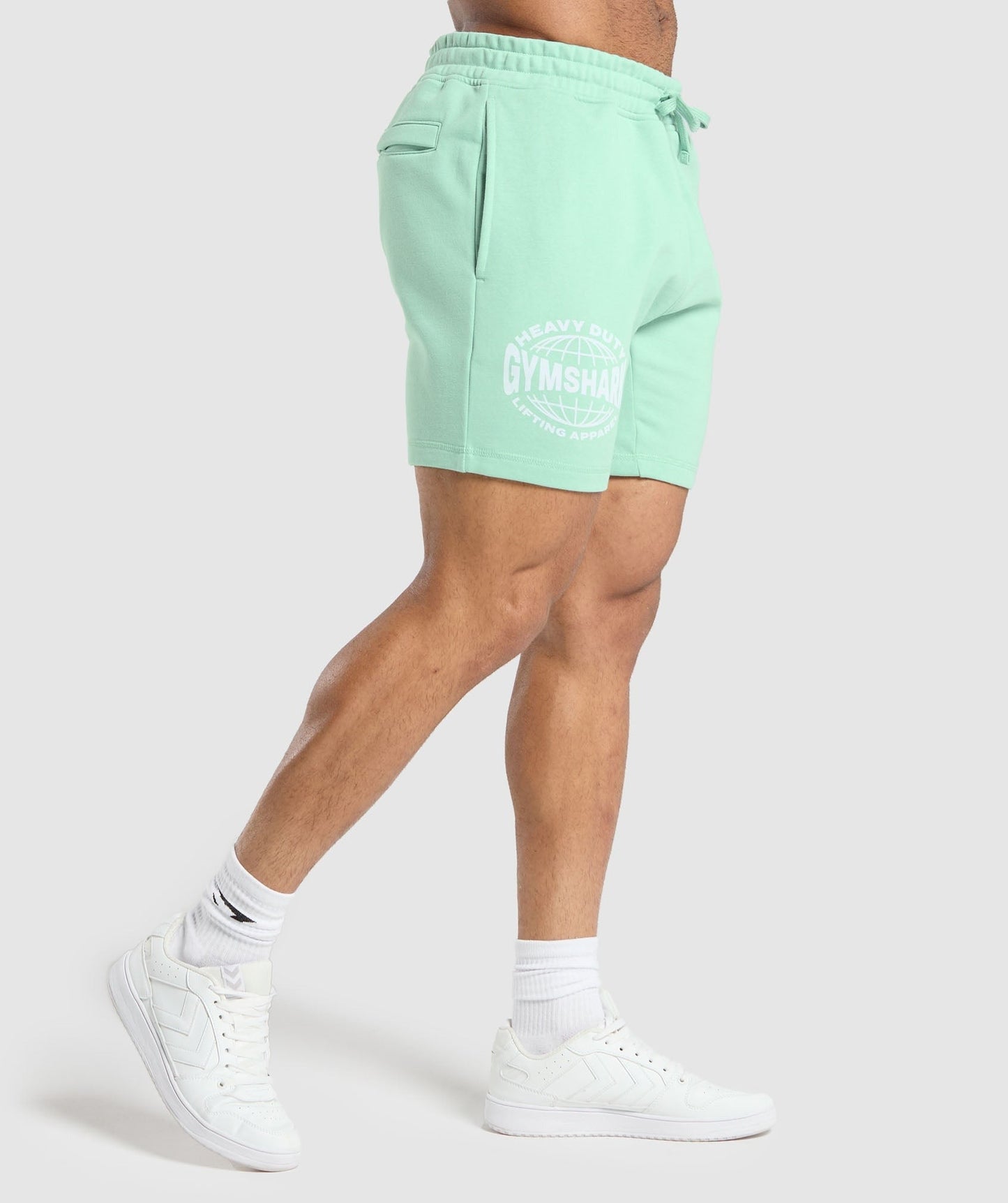 Gymshark Heavy Duty Apparel 7" Shorts - Lido Green