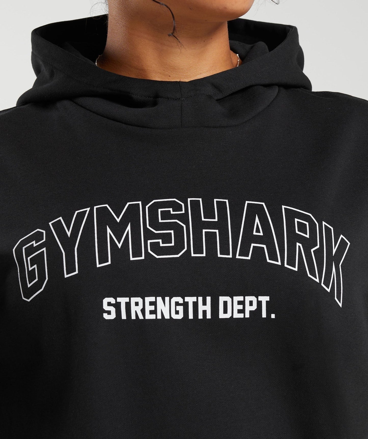 Gymshark Strength Department Graphic Hoodie - Black