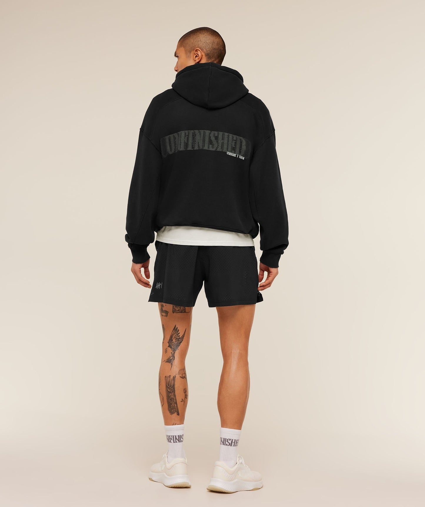 Gymshark x CBUM Washed Hoodie - Black