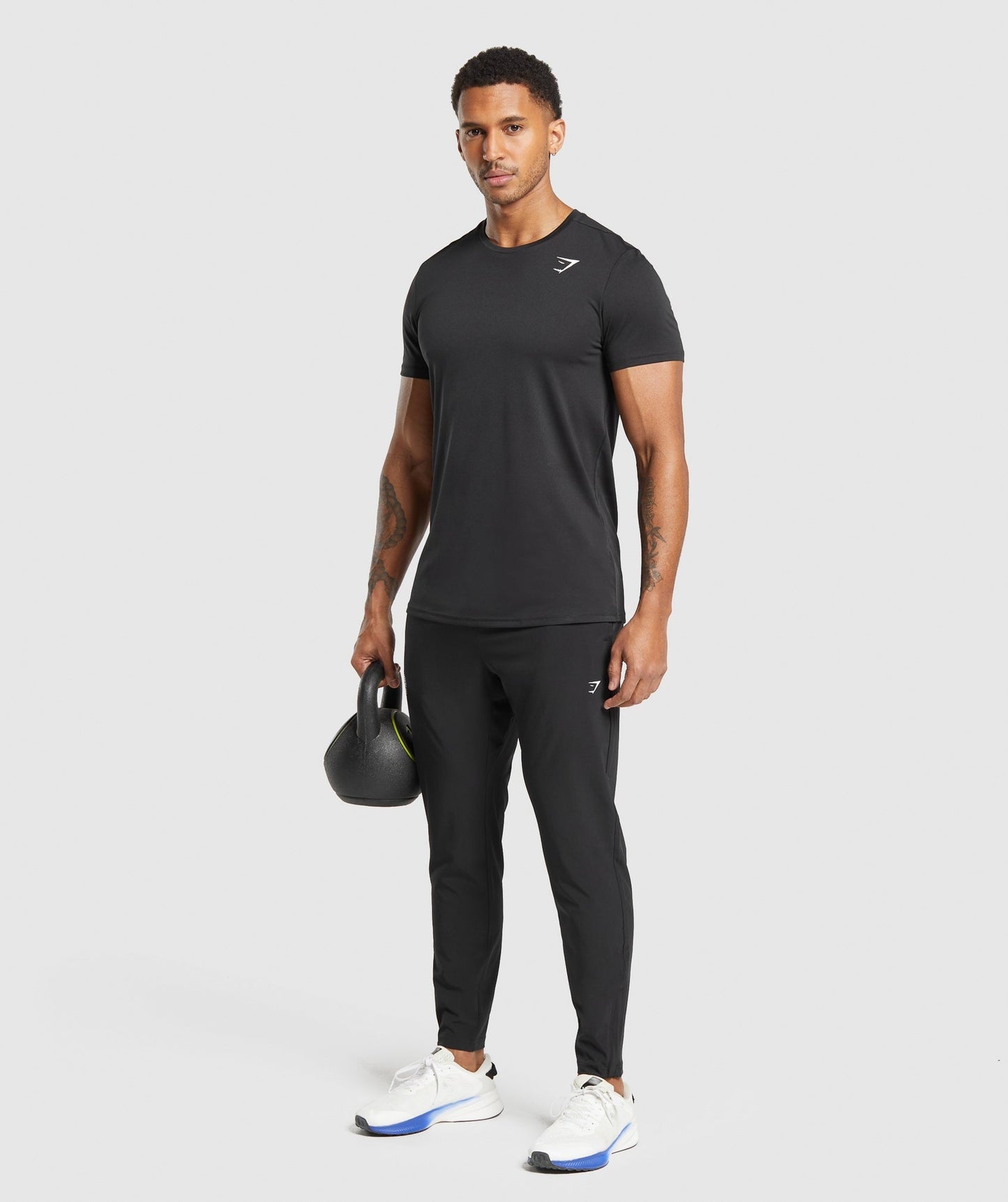 Gymshark Keep Showing Up Joggers - Black