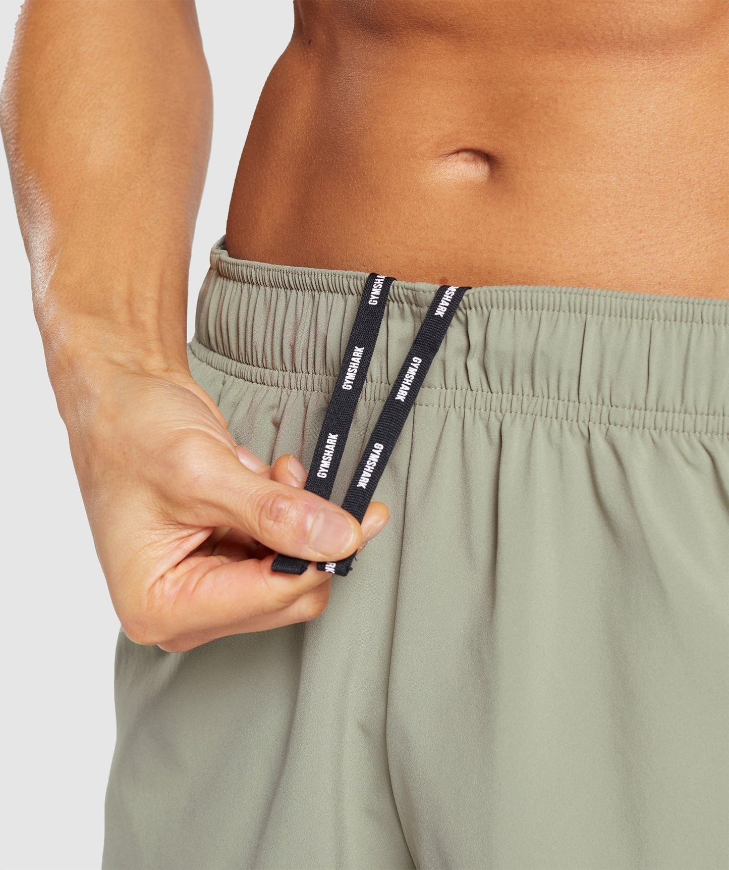 Gymshark Sport 5" Shorts - Chalk Green/Strength Green