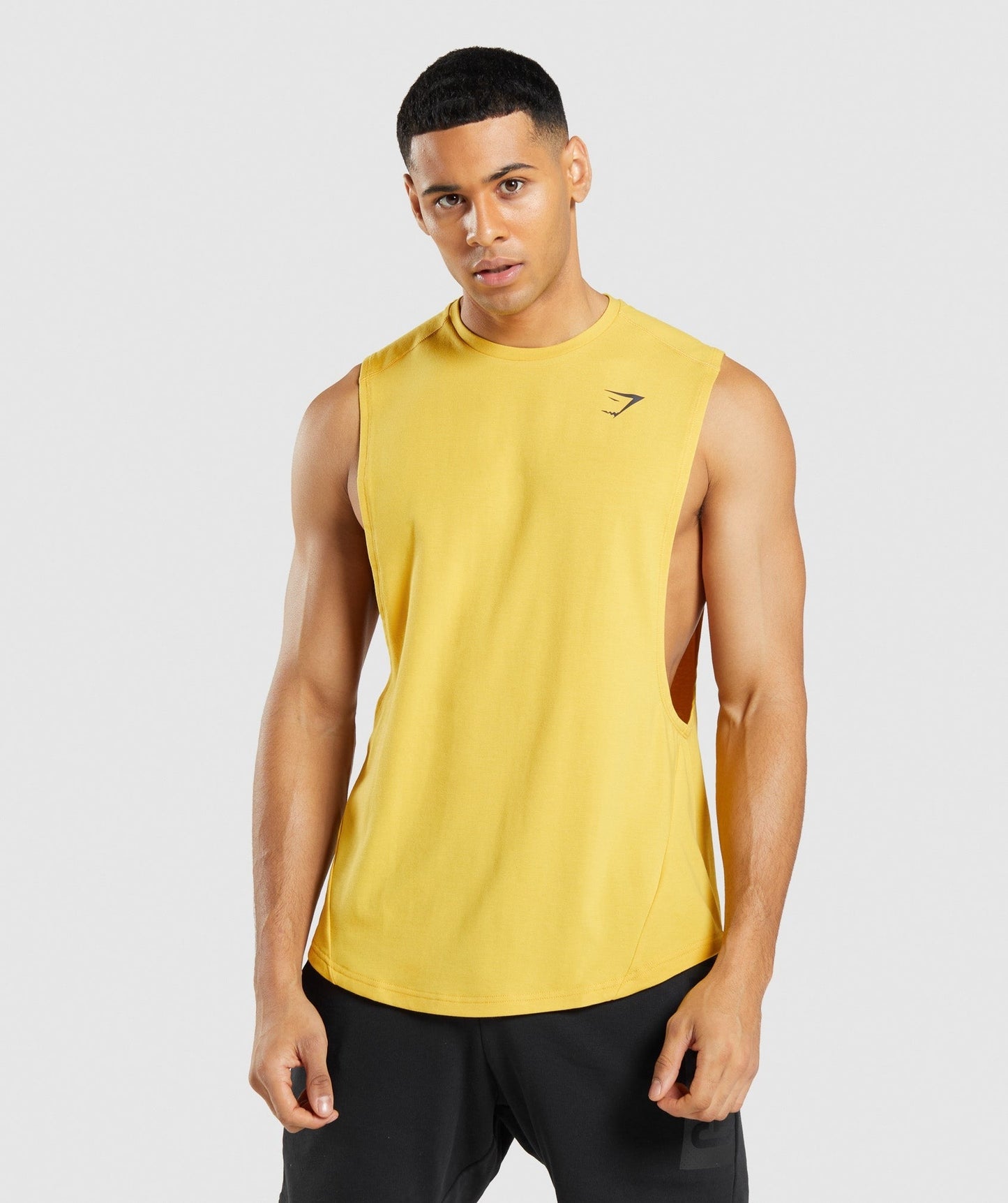 Gymshark Bold Drop Arm Tank - Medallion Yellow
