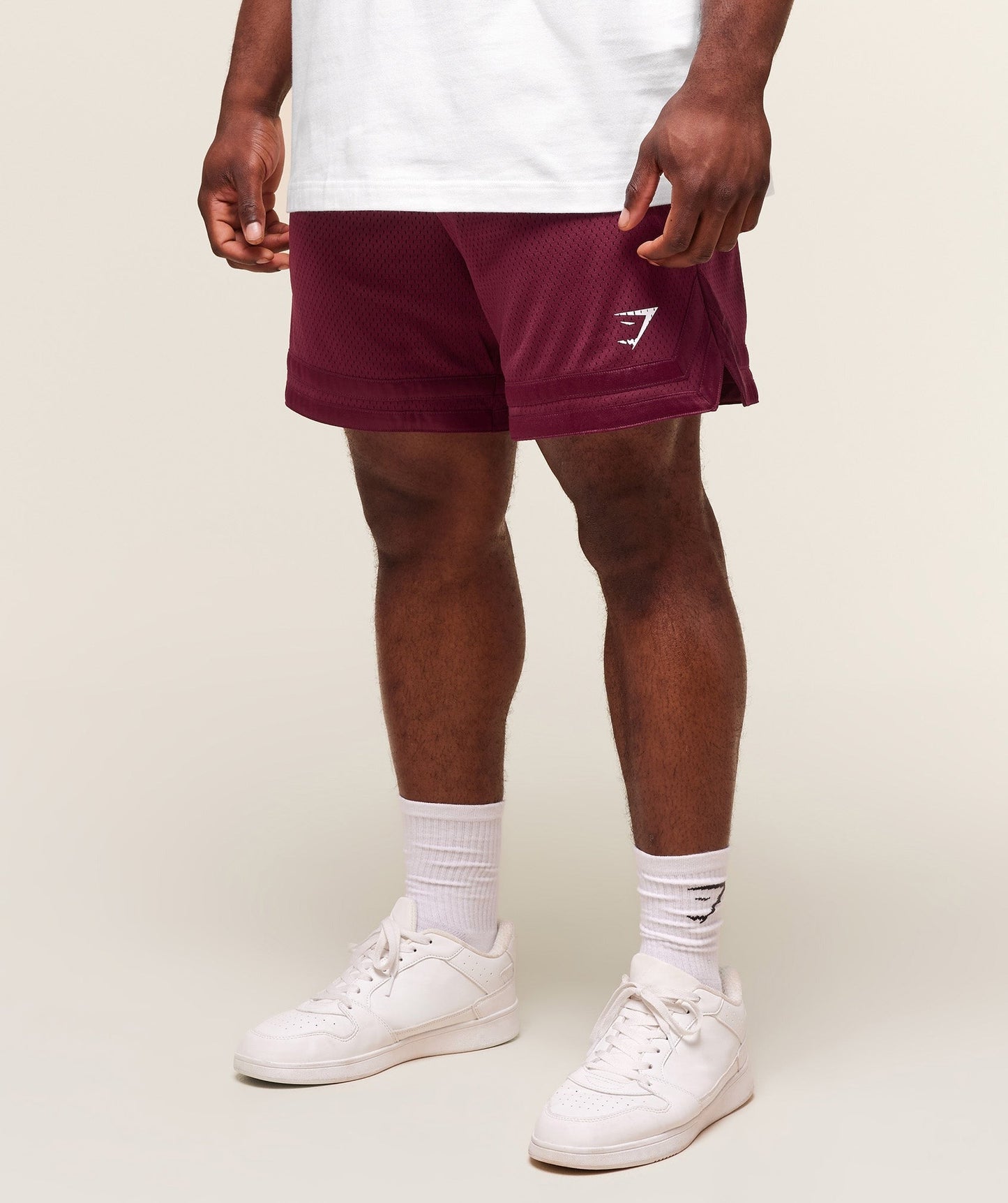 Gymshark Campus Mesh Shorts - Strong Pink