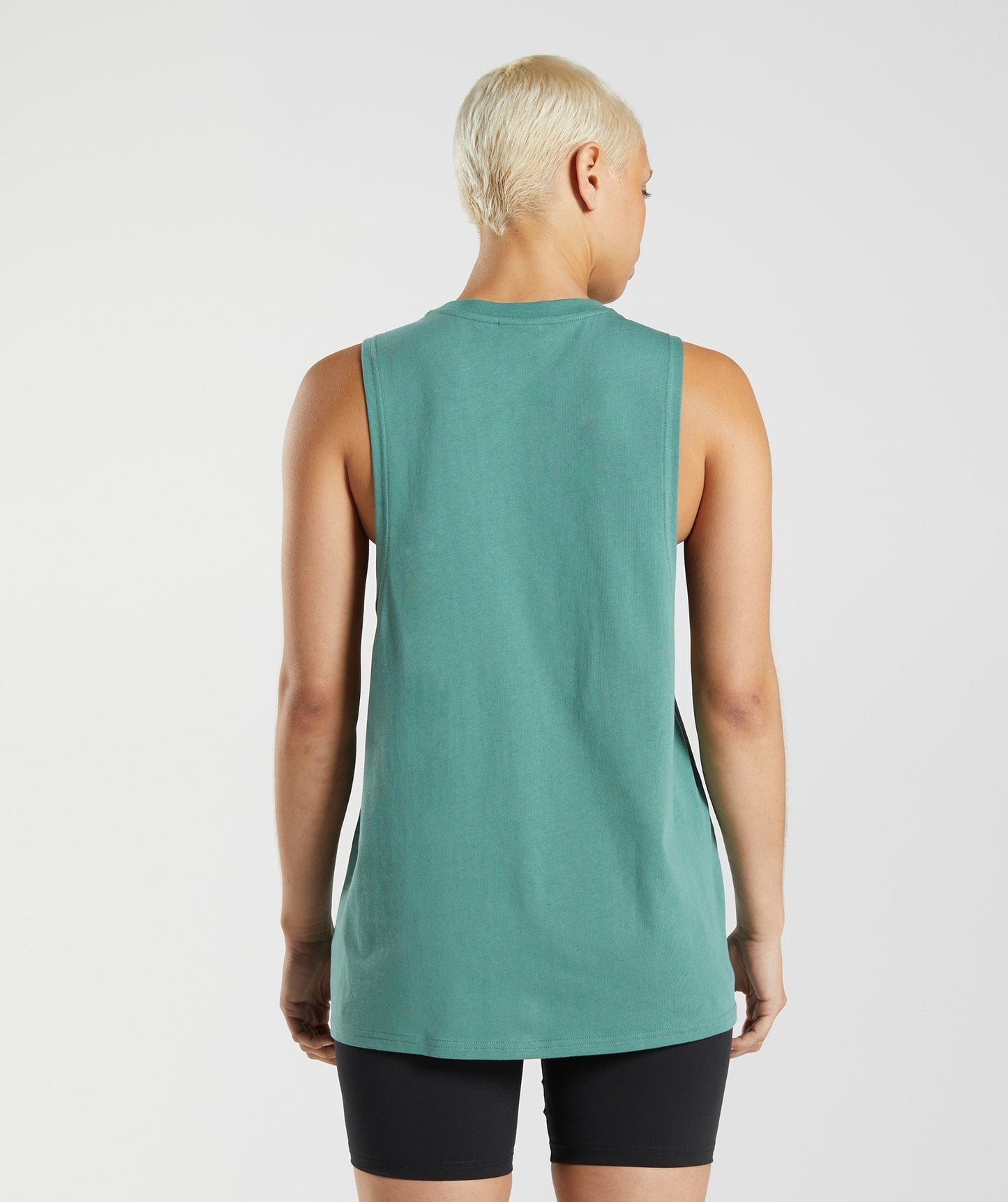 Gymshark Training Drop Arm Tank - Hoya Green