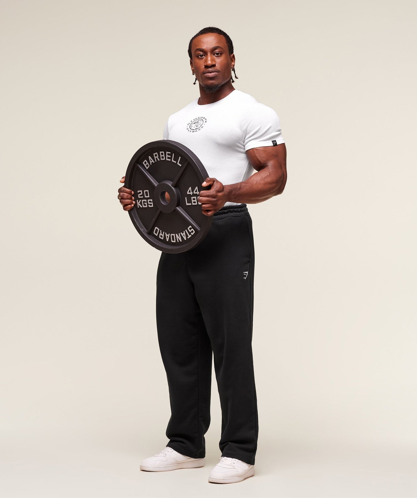 Gymshark Legacy Ribbed T-Shirt - White