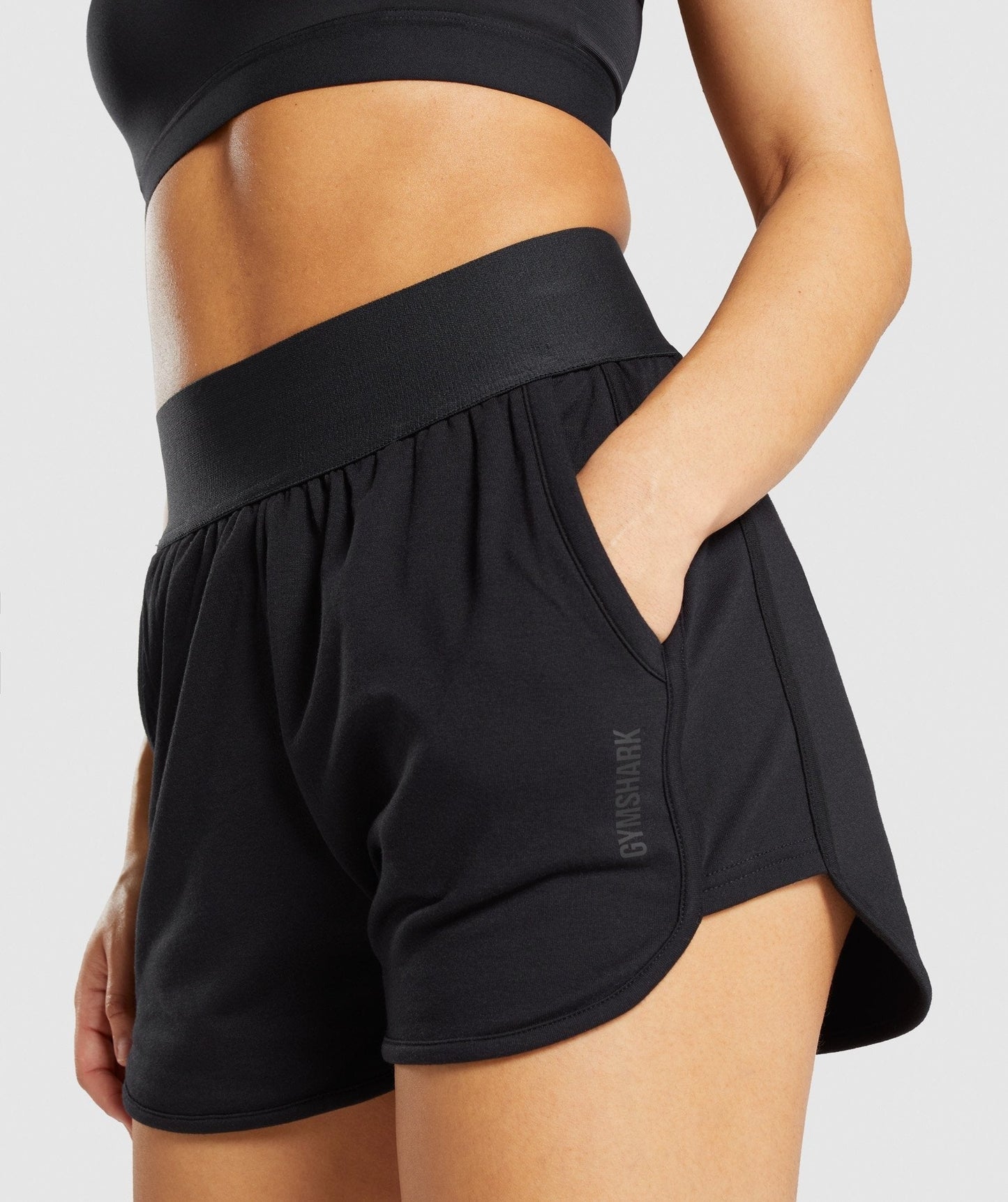 Gymshark Chalk Shorts - Black
