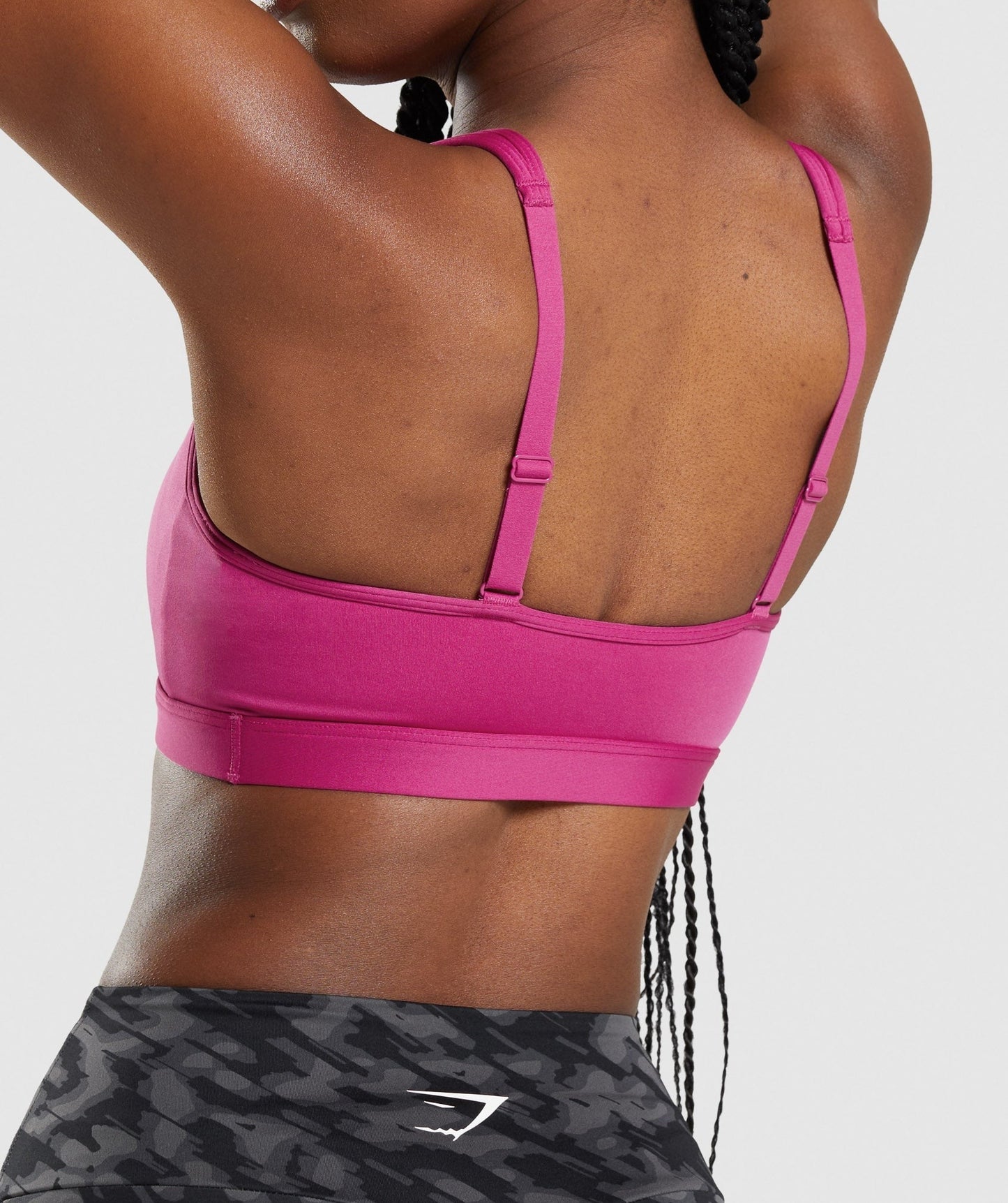 Gymshark Scoop Neck Sports Bra - Dragon Pink