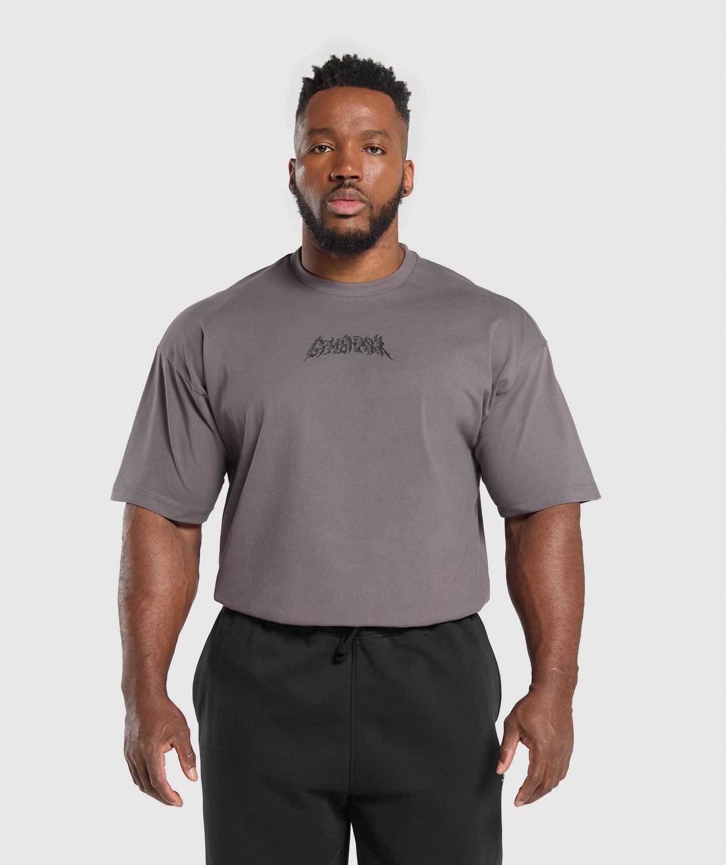 Gymshark Metal Lifting Graphic T-Shirt - Brushed Purple