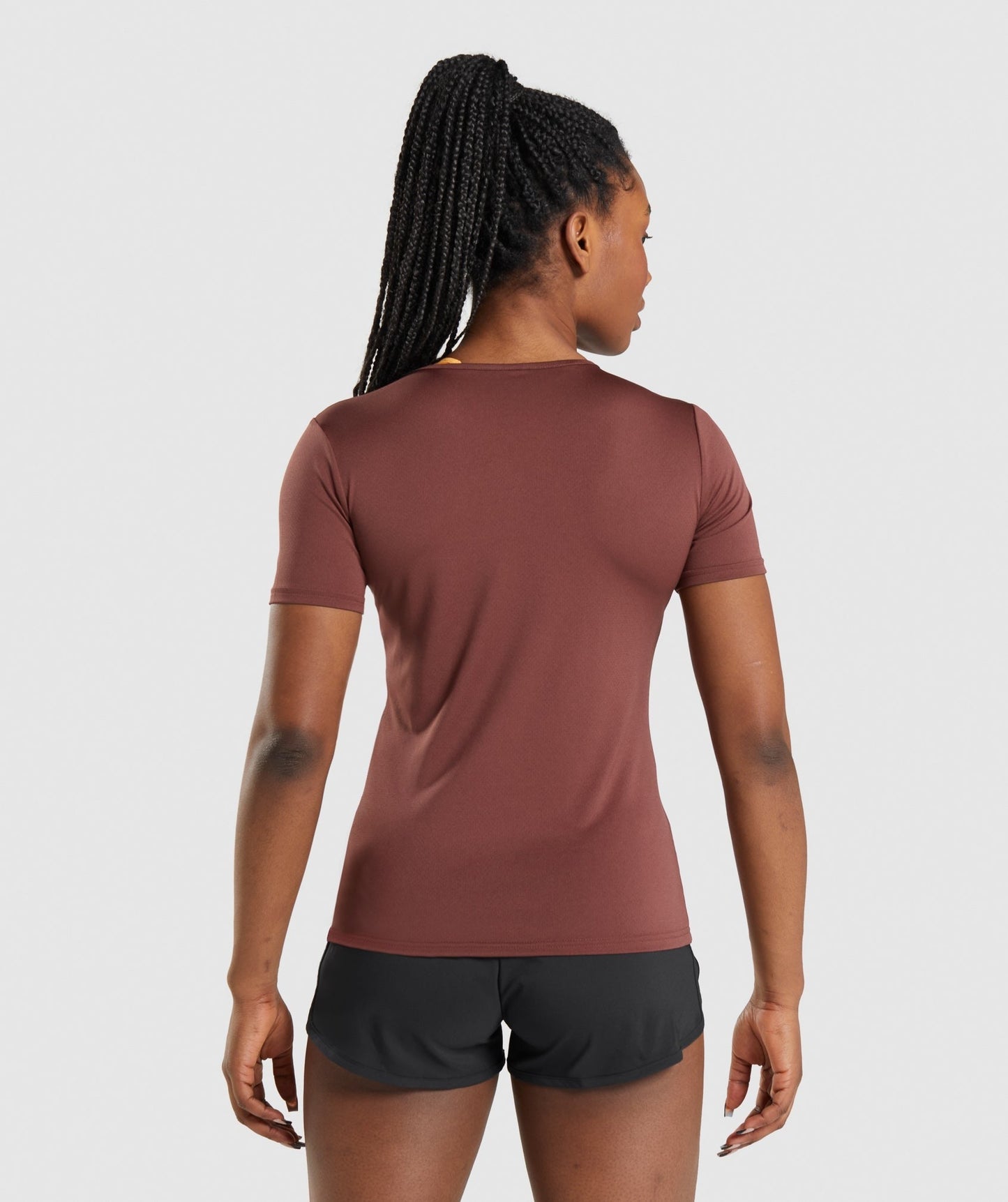 Gymshark Training T-Shirt - Cherry Brown