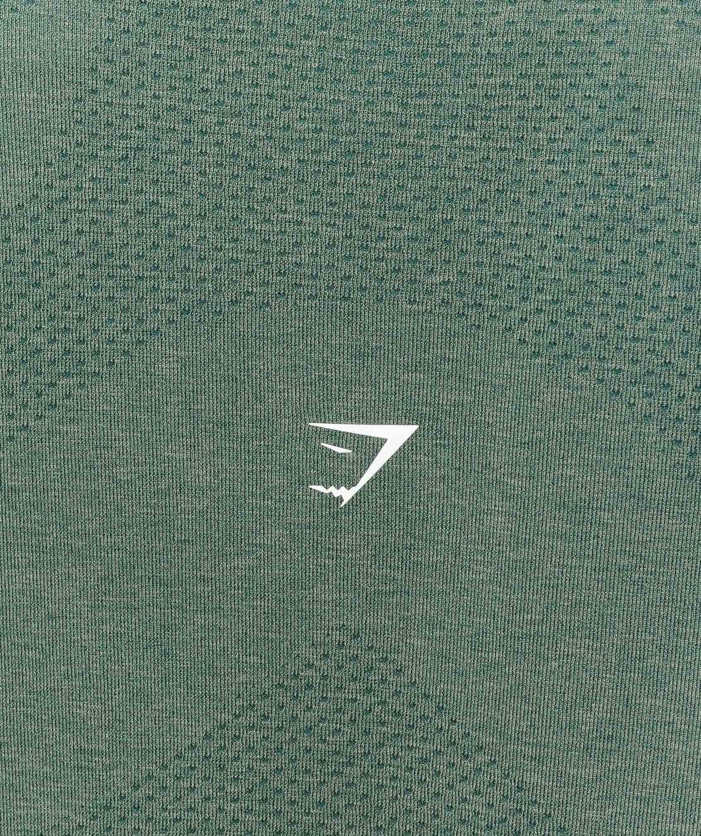 Gymshark Vital Seamless Light Long Sleeve Top - Obsidian Green Marl