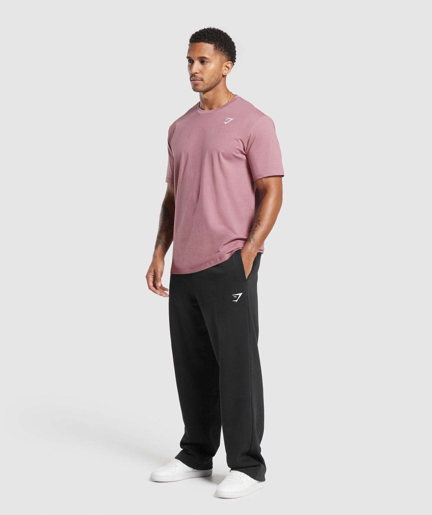Gymshark Crest T-Shirt - Calm Pink