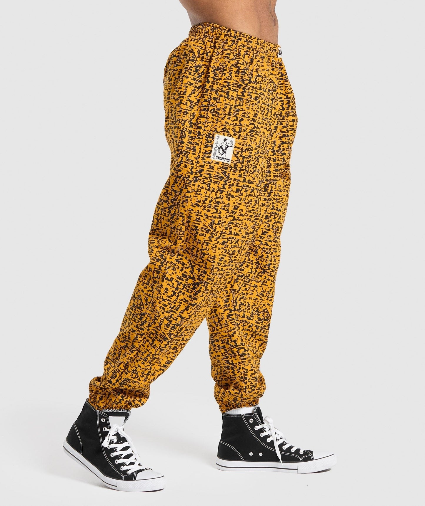 Gymshark Printed Pumper Pants - Burnt Yellow