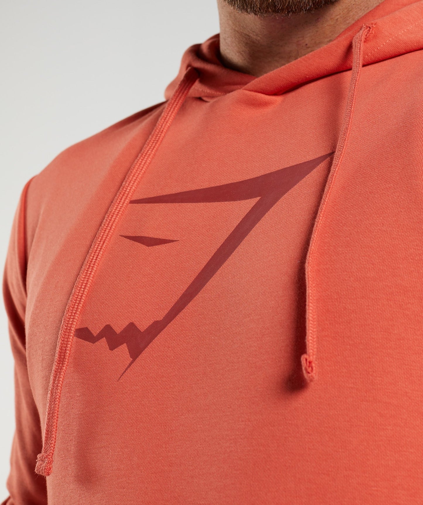 Gymshark Sharkhead Infill Hoodie - Storm Red