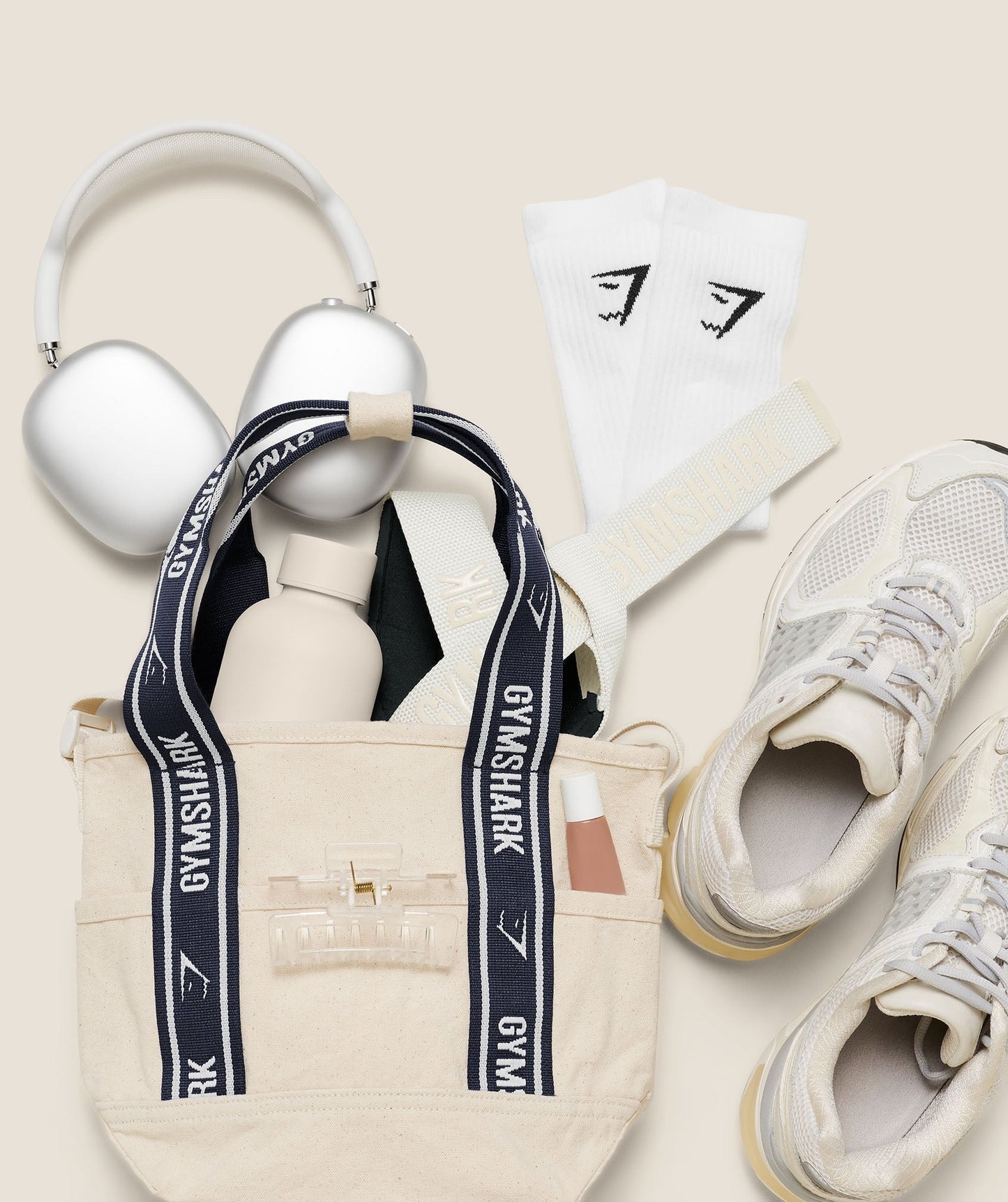 Gymshark Logo Mini Tote - Undyed