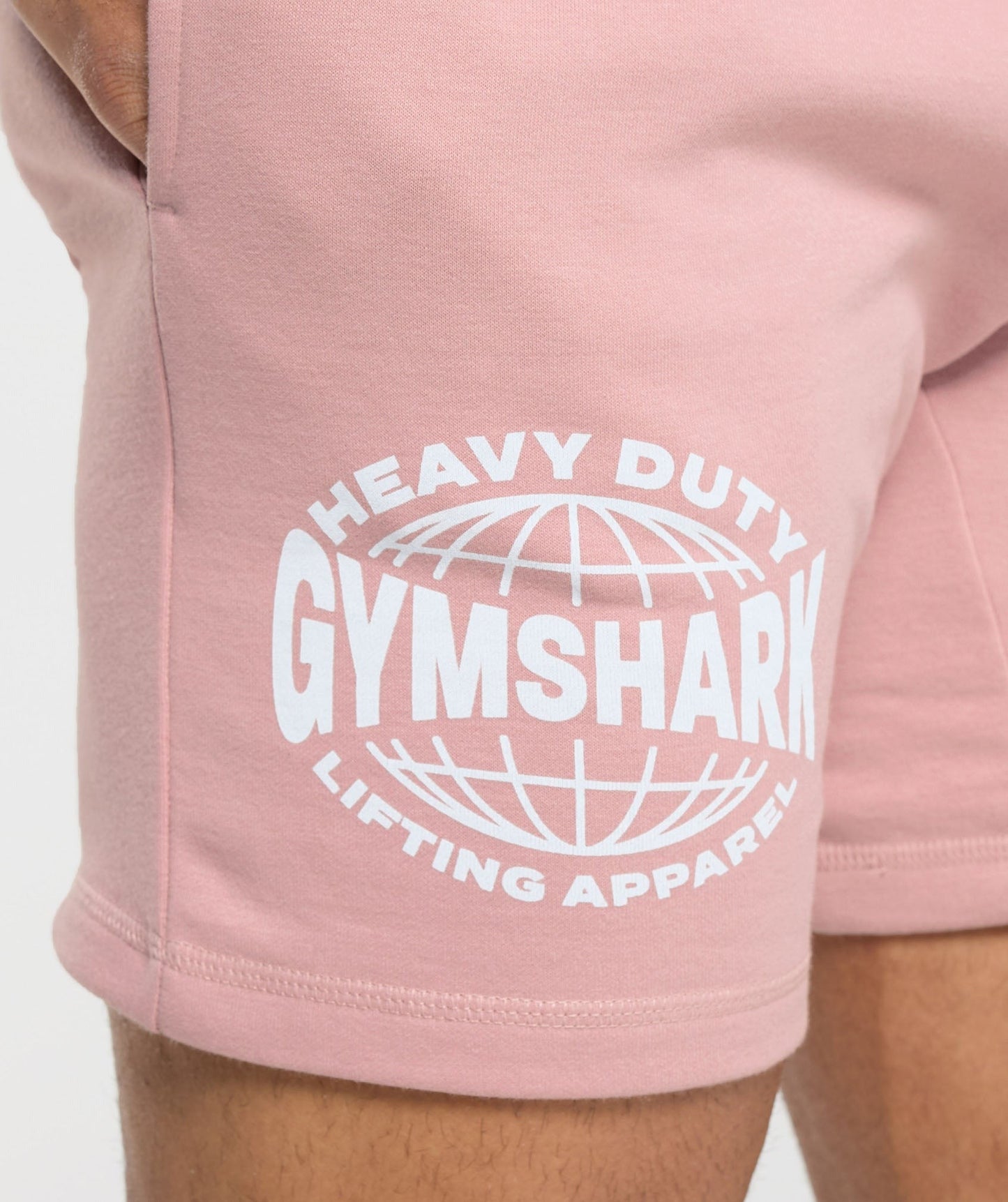 Gymshark Heavy Duty Apparel 7" Shorts - Light Pink