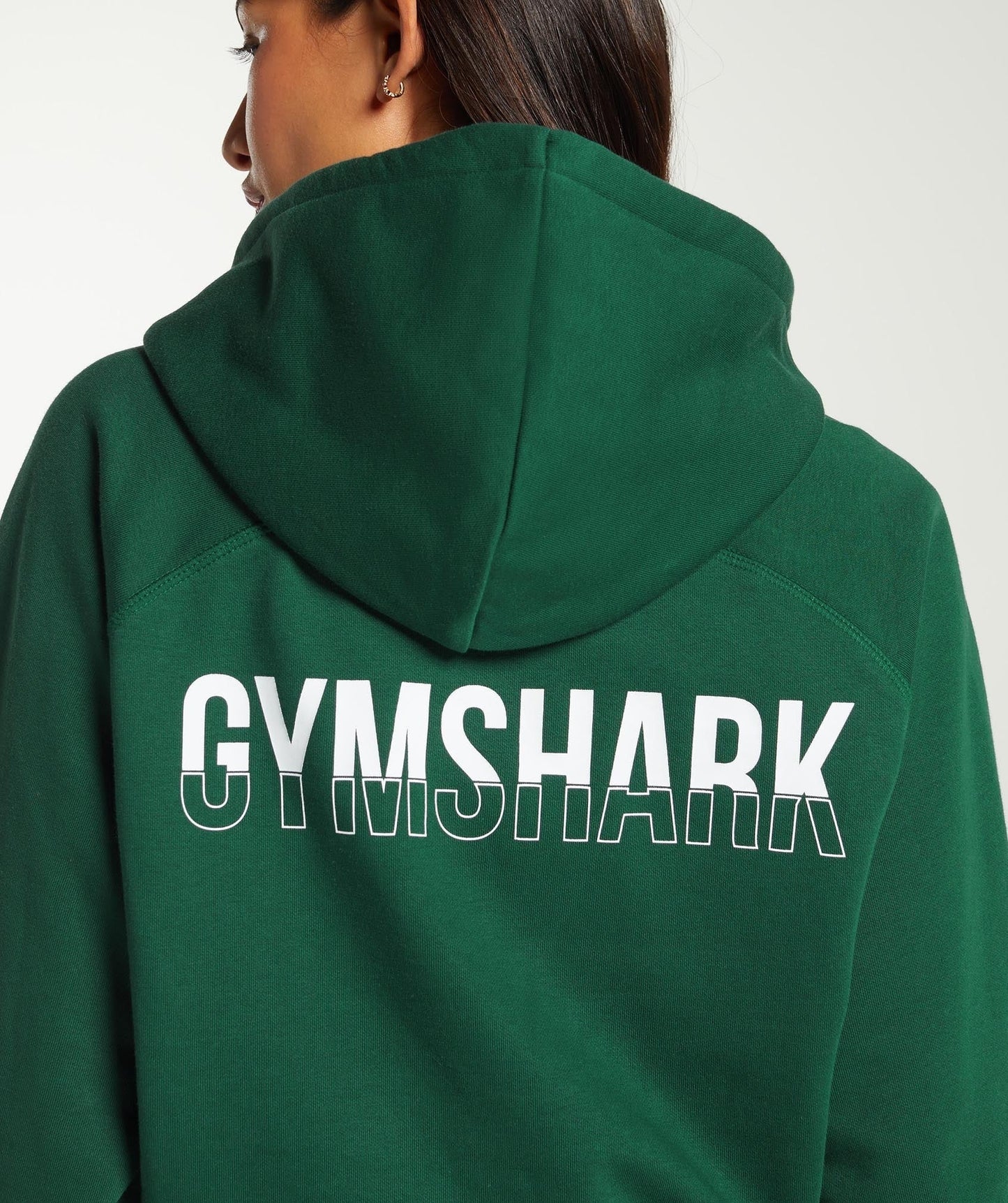 Gymshark Fraction Hoodie - Conditioning Green