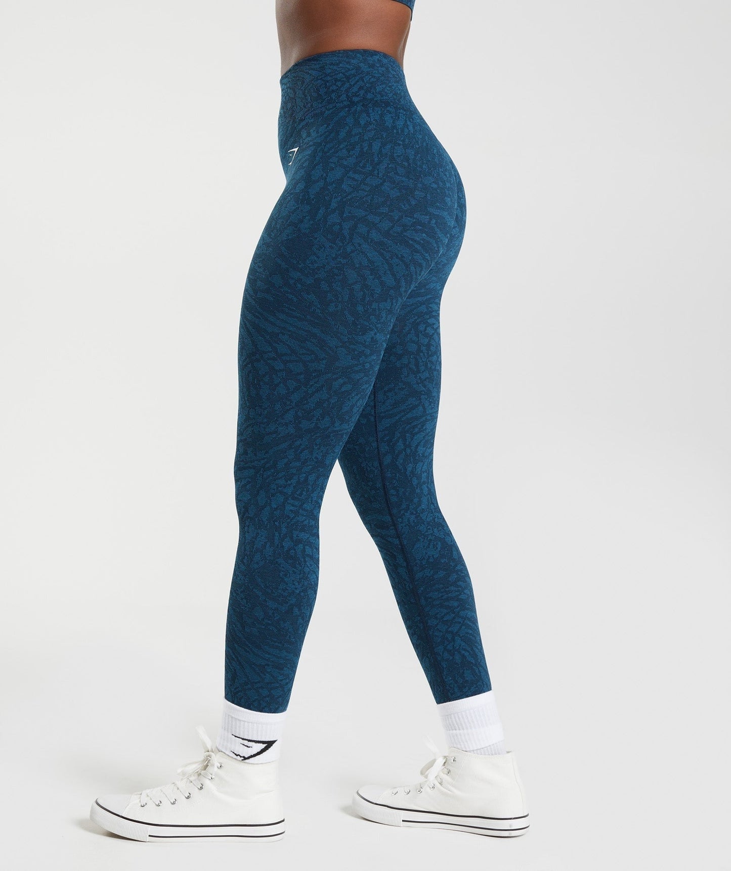 Gymshark Adapt Animal Seamless Leggings - Wild | Navy