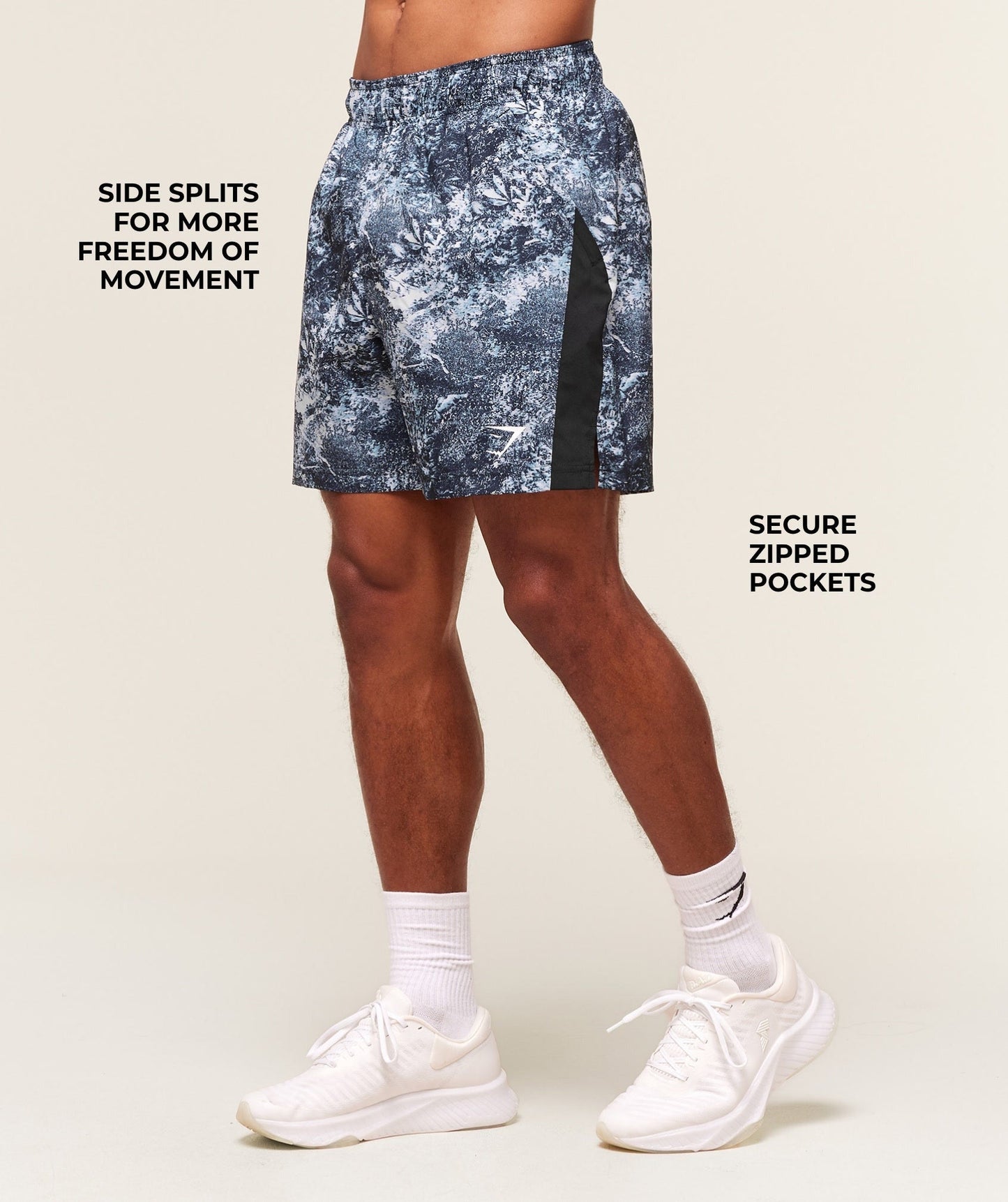Gymshark Sport 7" Shorts - Smoke Blue/Black